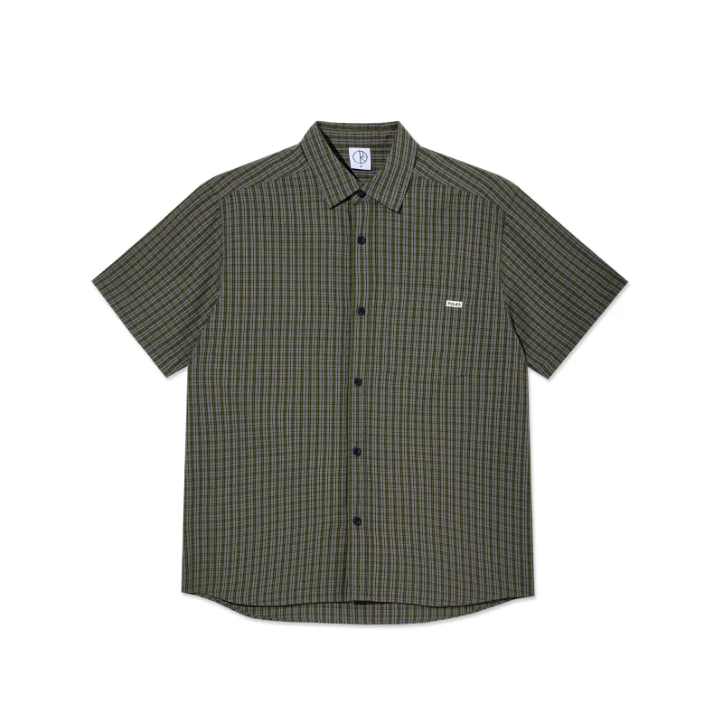 Mitchell Shirt - Black/Green made by Polar Skate