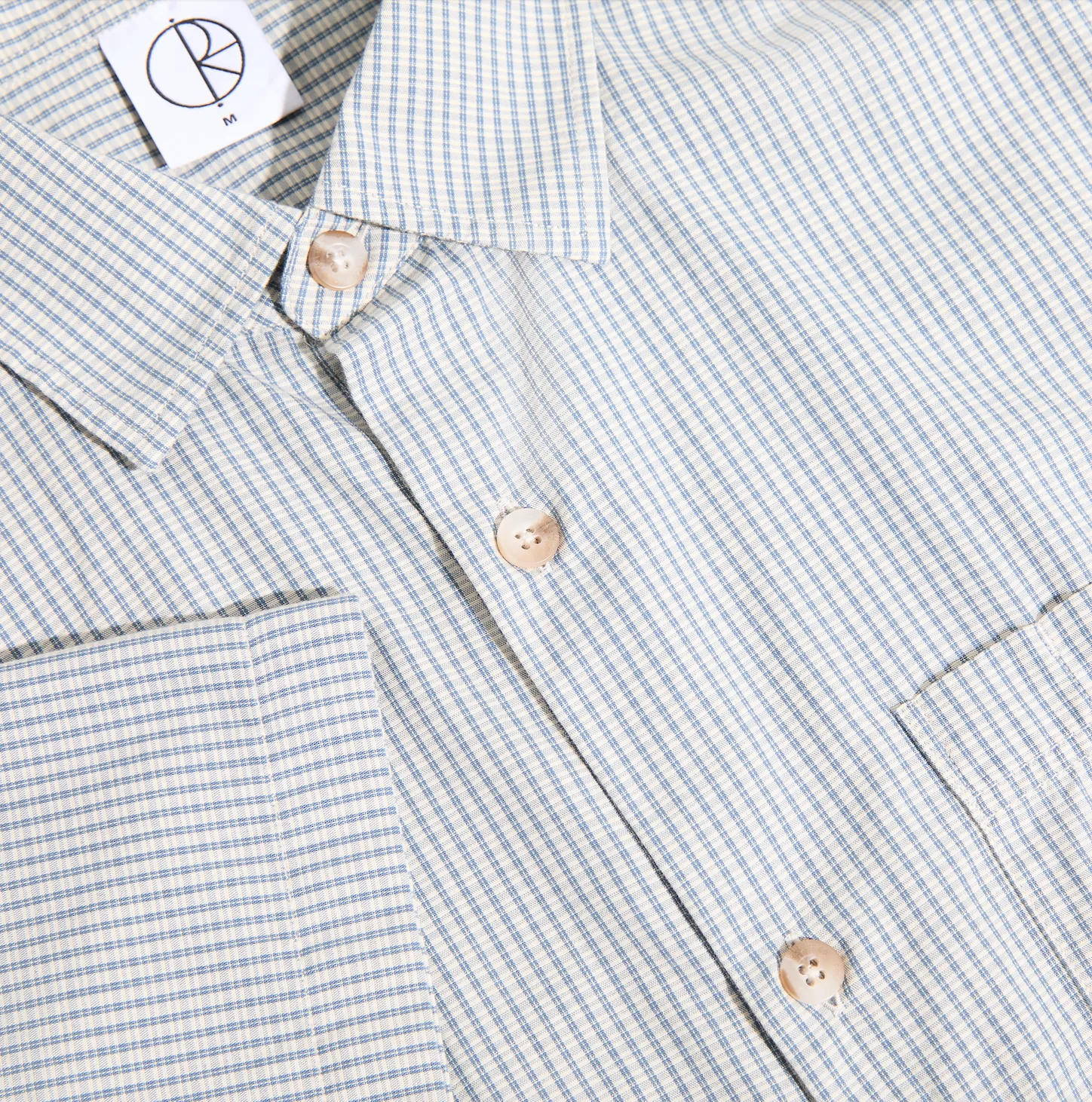 Mitch Shirt - Blue Check sold by Polar Skate product image thumbnail 3