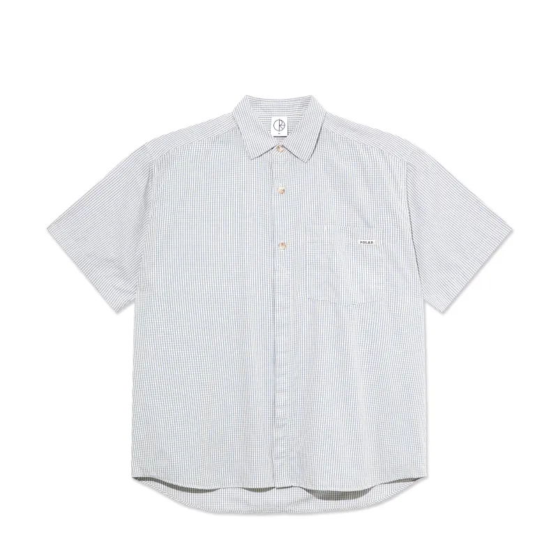 Mitch Shirt - Blue Check made by Polar Skate
