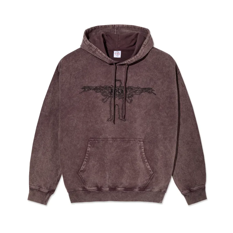 Acid Frank Hoodie | Soul - Bordeaux made by Polar Skate