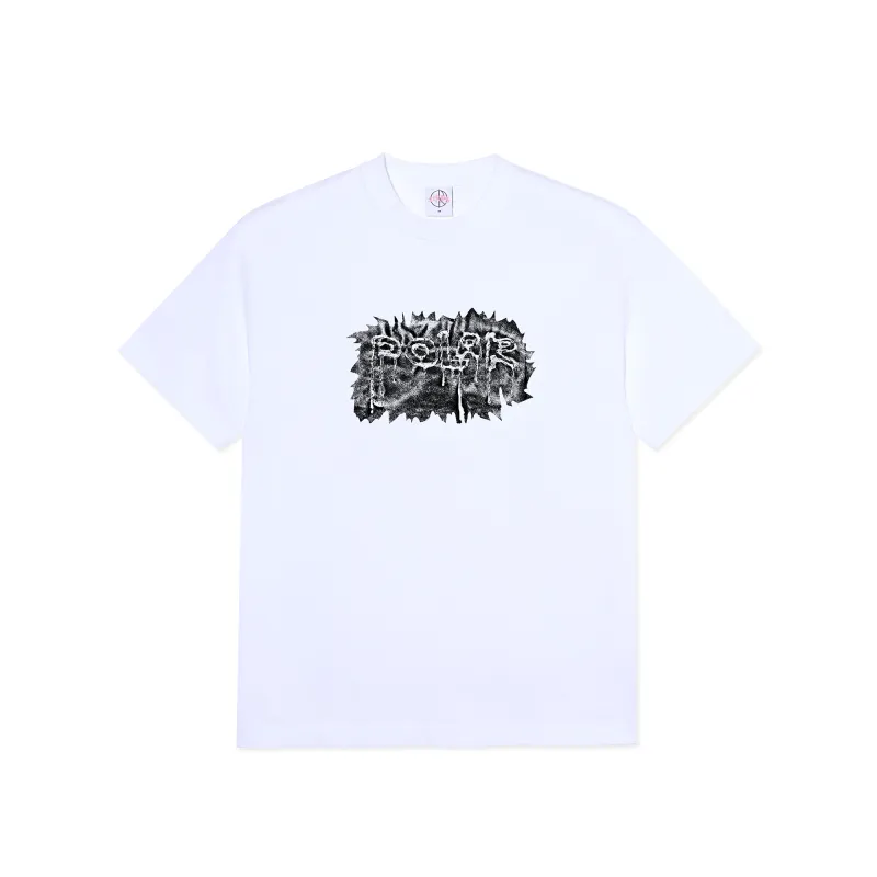 Tee | Wrinkle - White made by Polar Skate