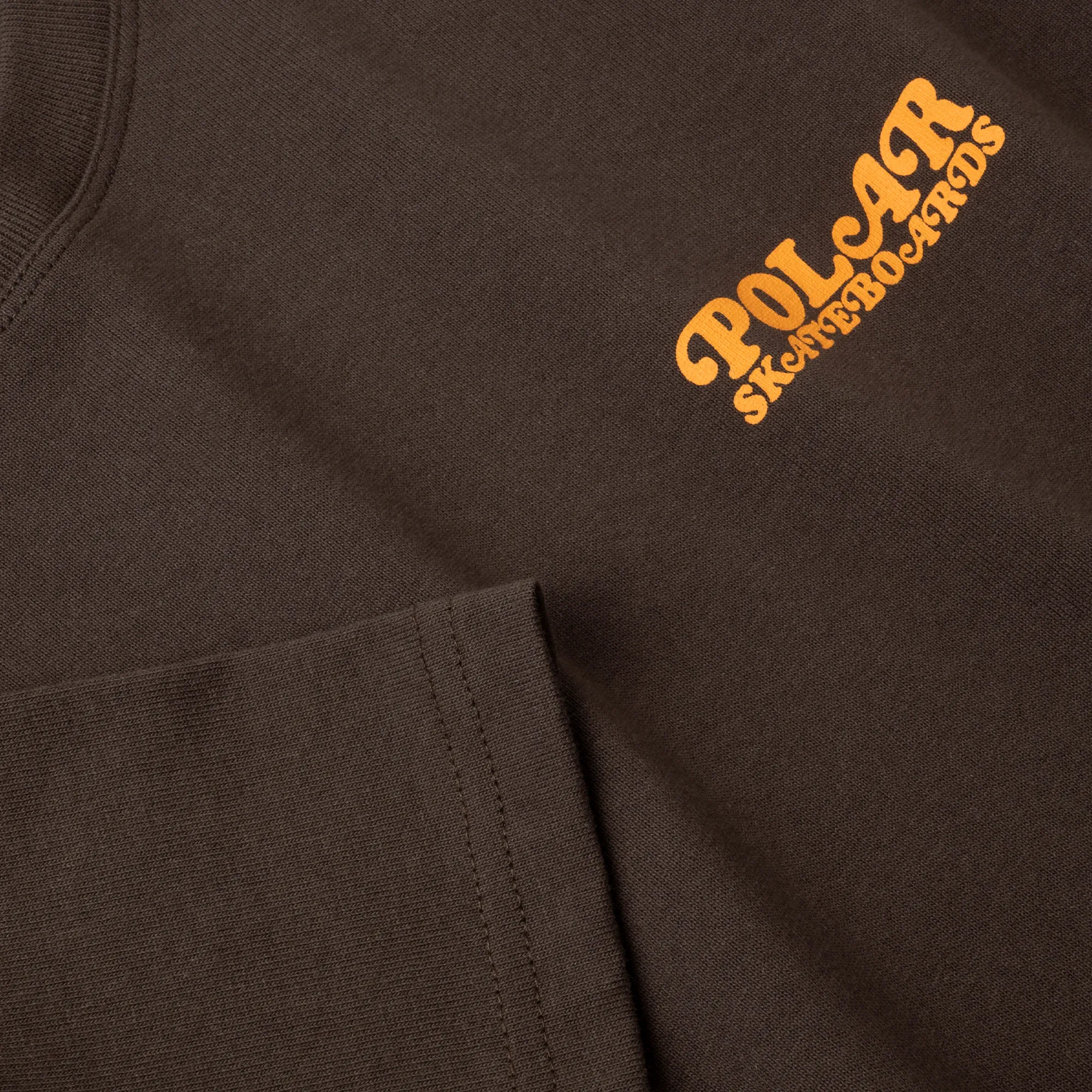 Tee | Fields - Chocolate sold by Polar Skate product image thumbnail 3