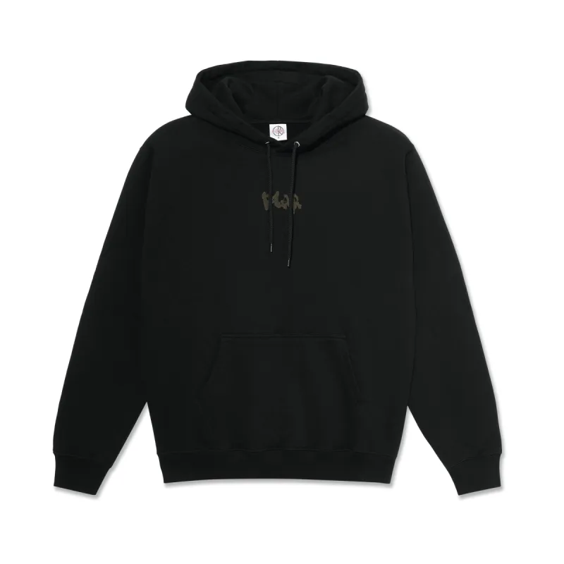 Dave Hoodie | Drip Logo - Black sold by Polar Skate