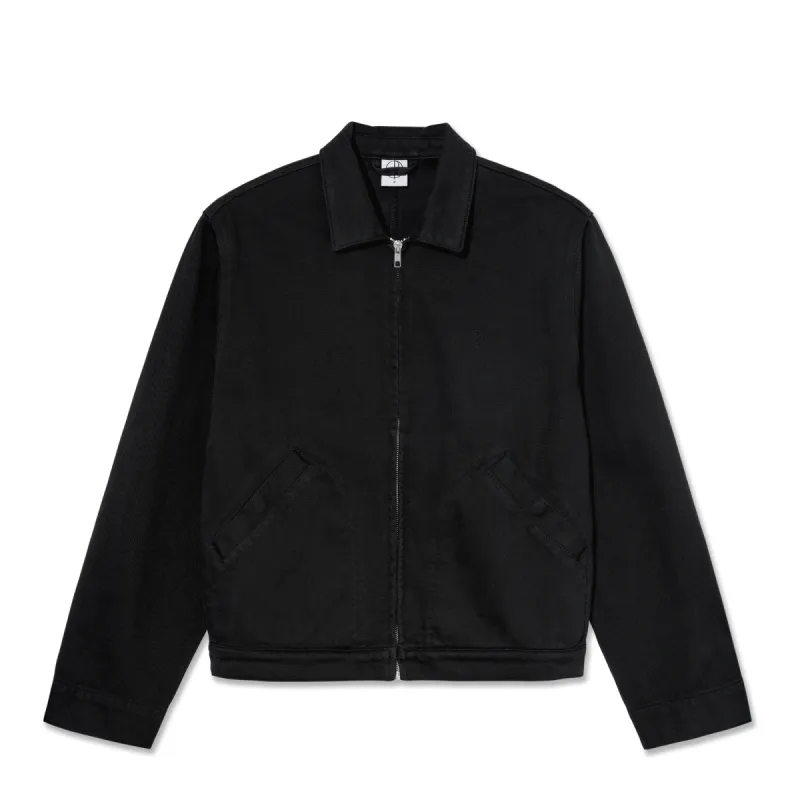 Dane Jacket | Twill - Black sold by Polar Skate