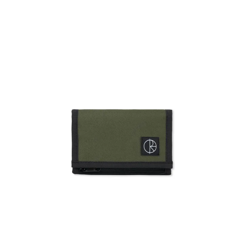 Key Wallet | Stroke Logo - Army Green sold by Polar Skate