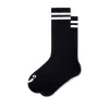 Rib Socks | Long | Happy Sad - Black sold by Polar Skate