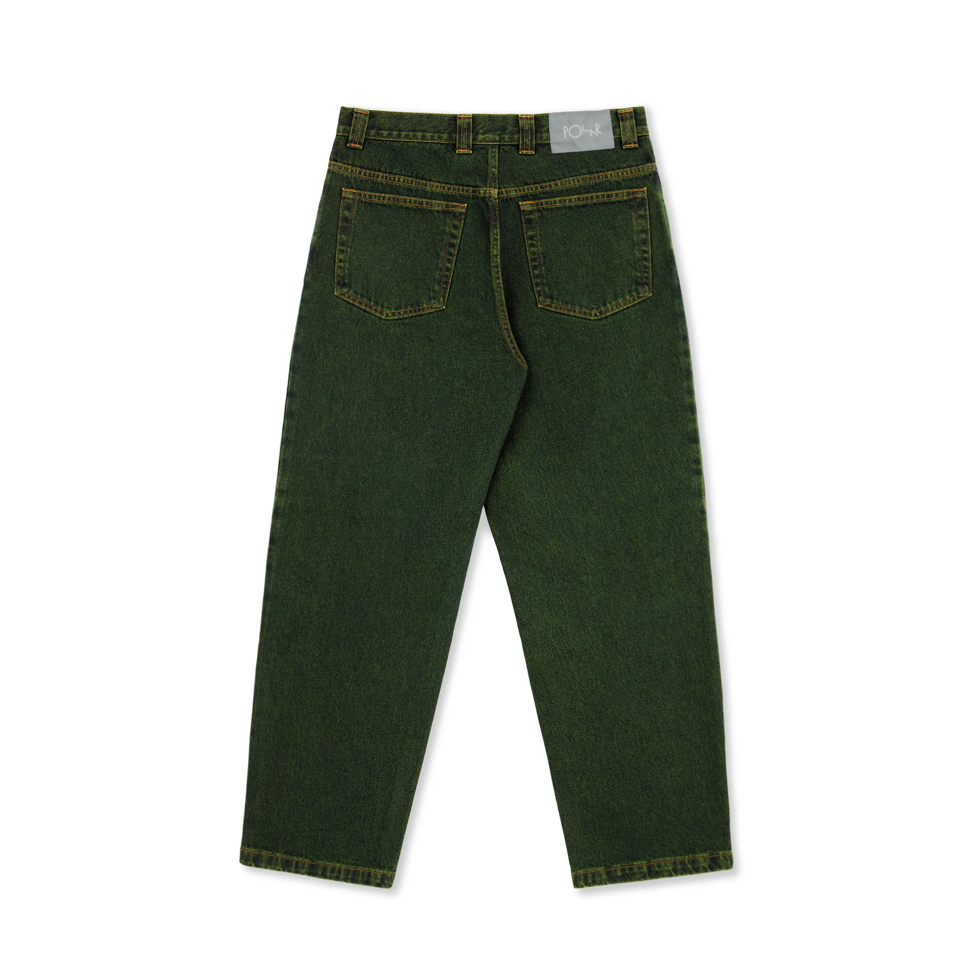 '93! Pants - Chartreuse / Blue sold by Polar Skate product image thumbnail 2