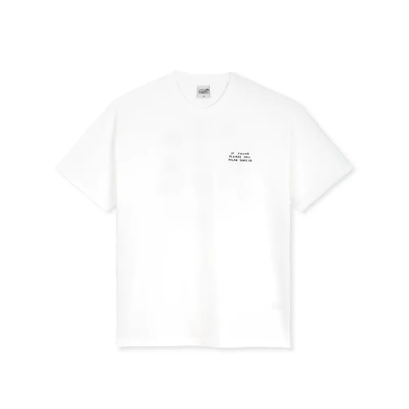 Tee | Found - White sold by Polar Skate