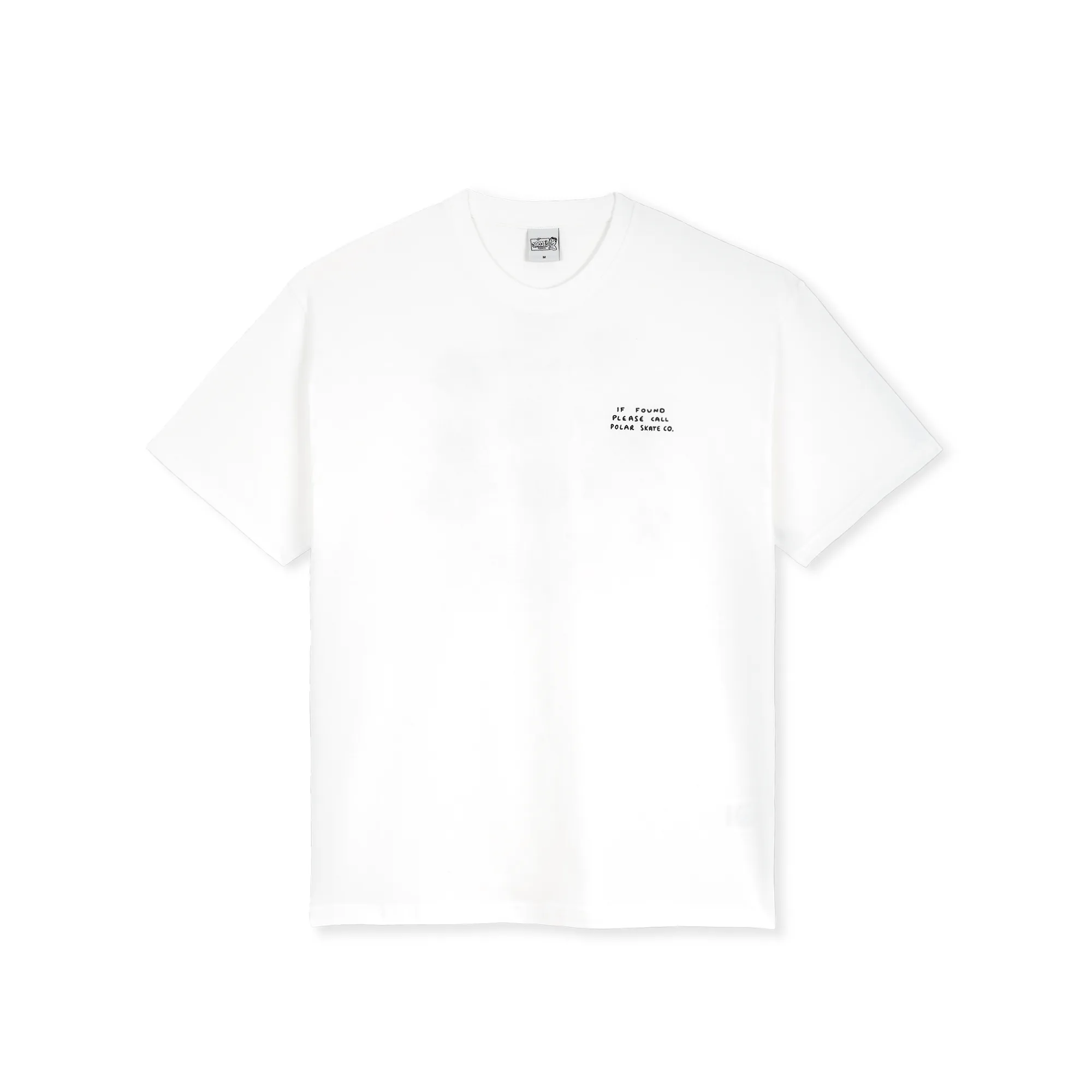 Tee | Found - White sold by Polar Skate