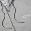 Default Zip Hoodie - Heather Grey sold by Polar Skate