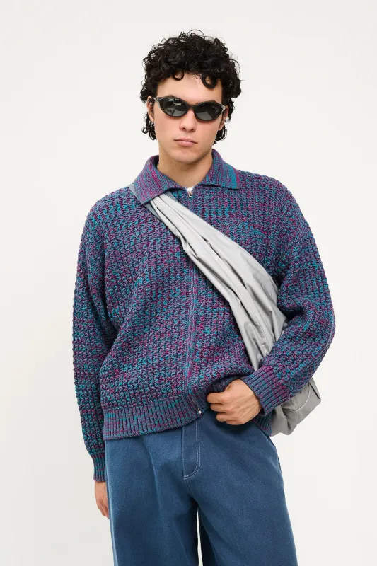 UPCYCLE WOOL FULL-ZIP JACKET sold by Bonsai