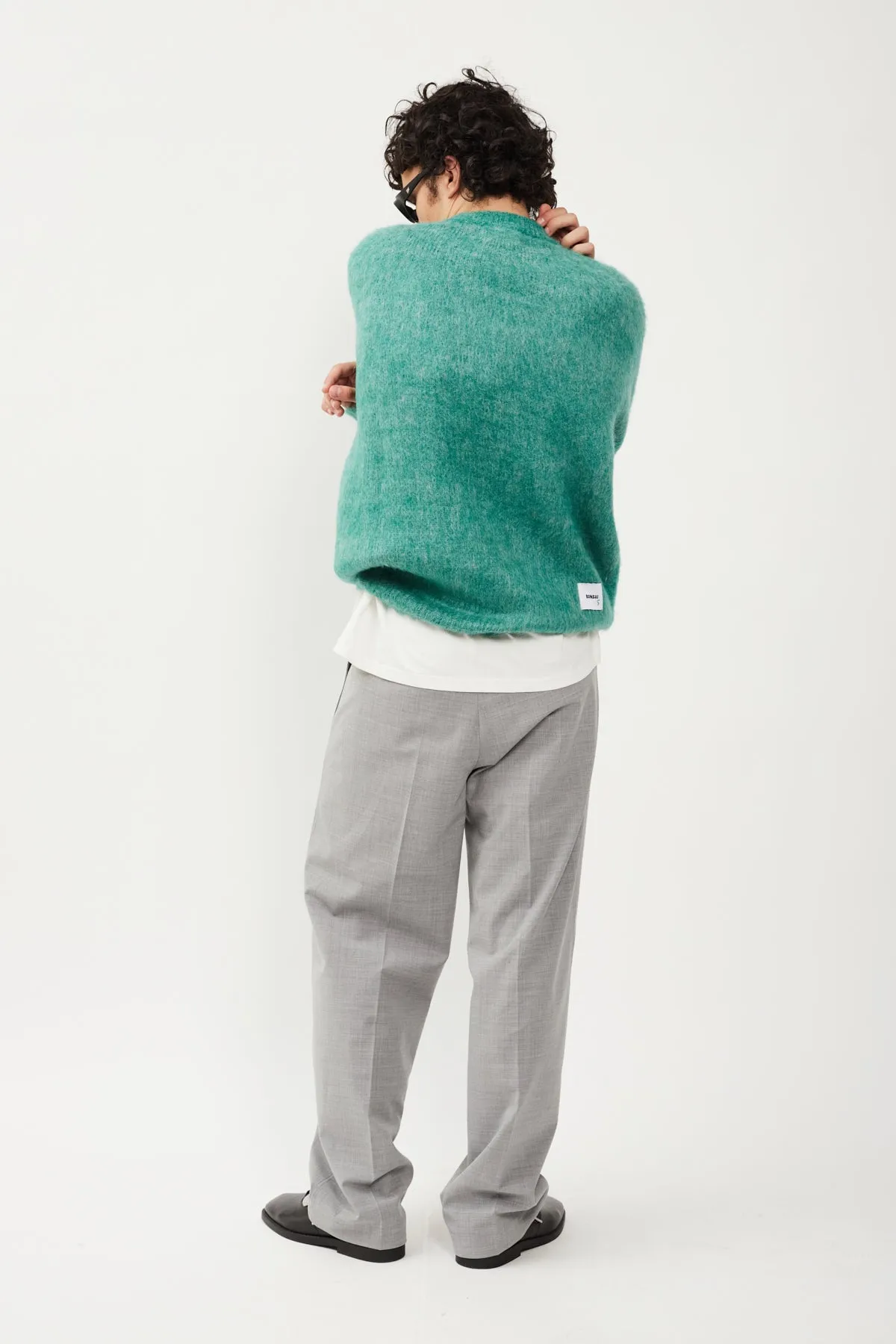 UPCYCLE BLENDED MOHAIR SWEATER sold by Bonsai product image thumbnail 3