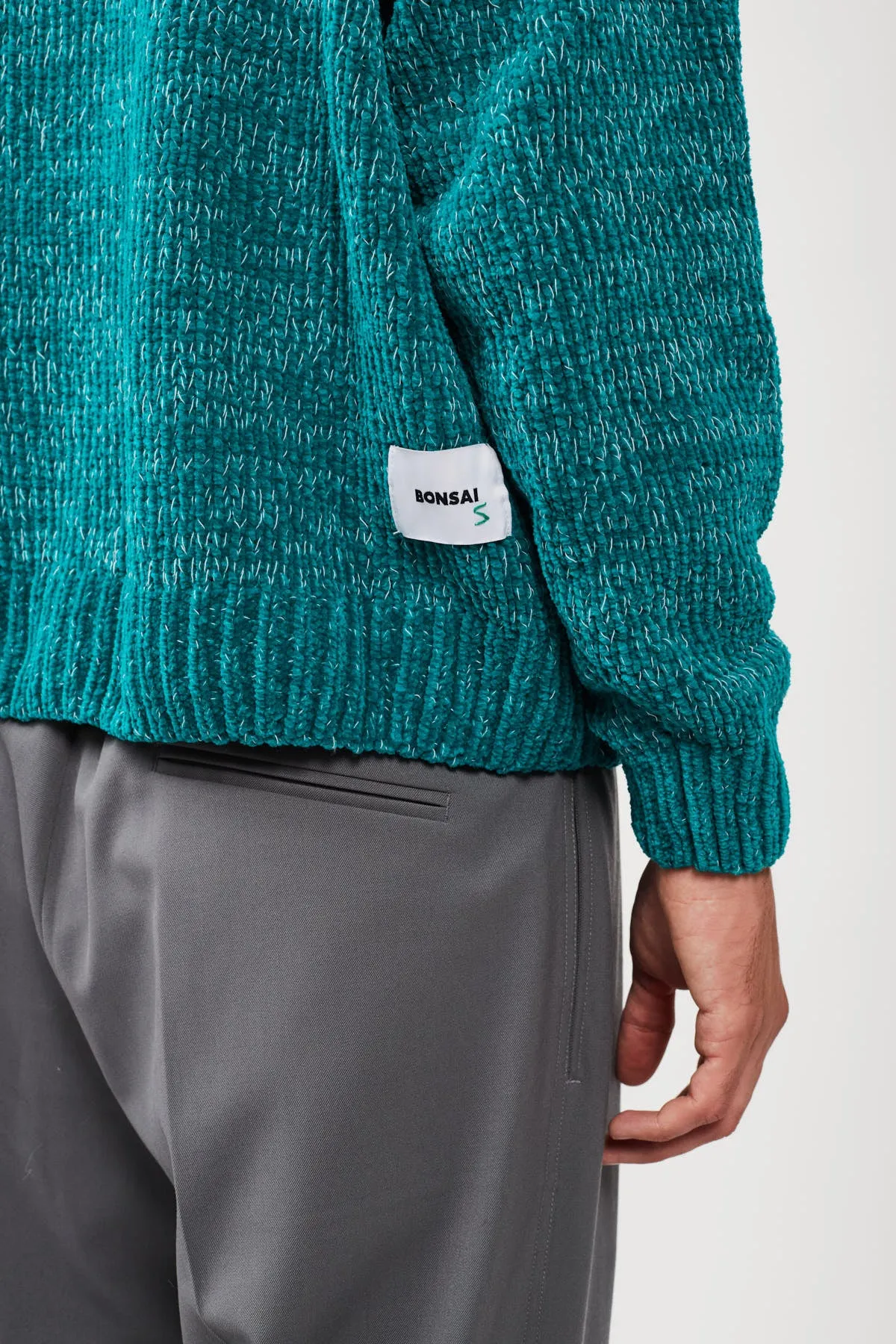 UPCYCLE CHENILLE POLO sold by Bonsai product image thumbnail 5
