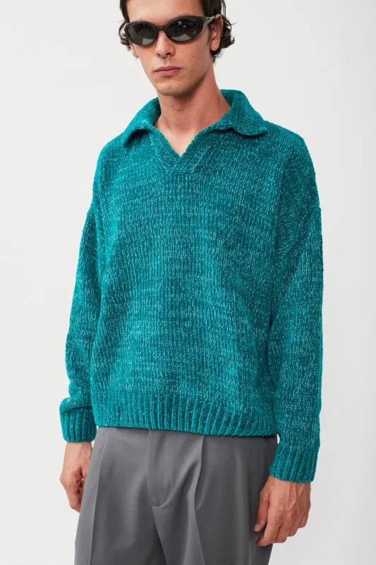 UPCYCLE CHENILLE POLO made by Bonsai