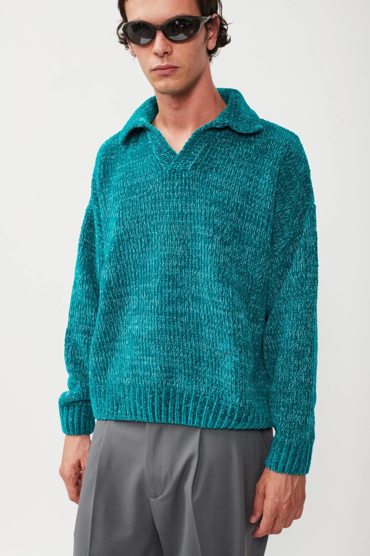 UPCYCLE CHENILLE POLO sold by Bonsai