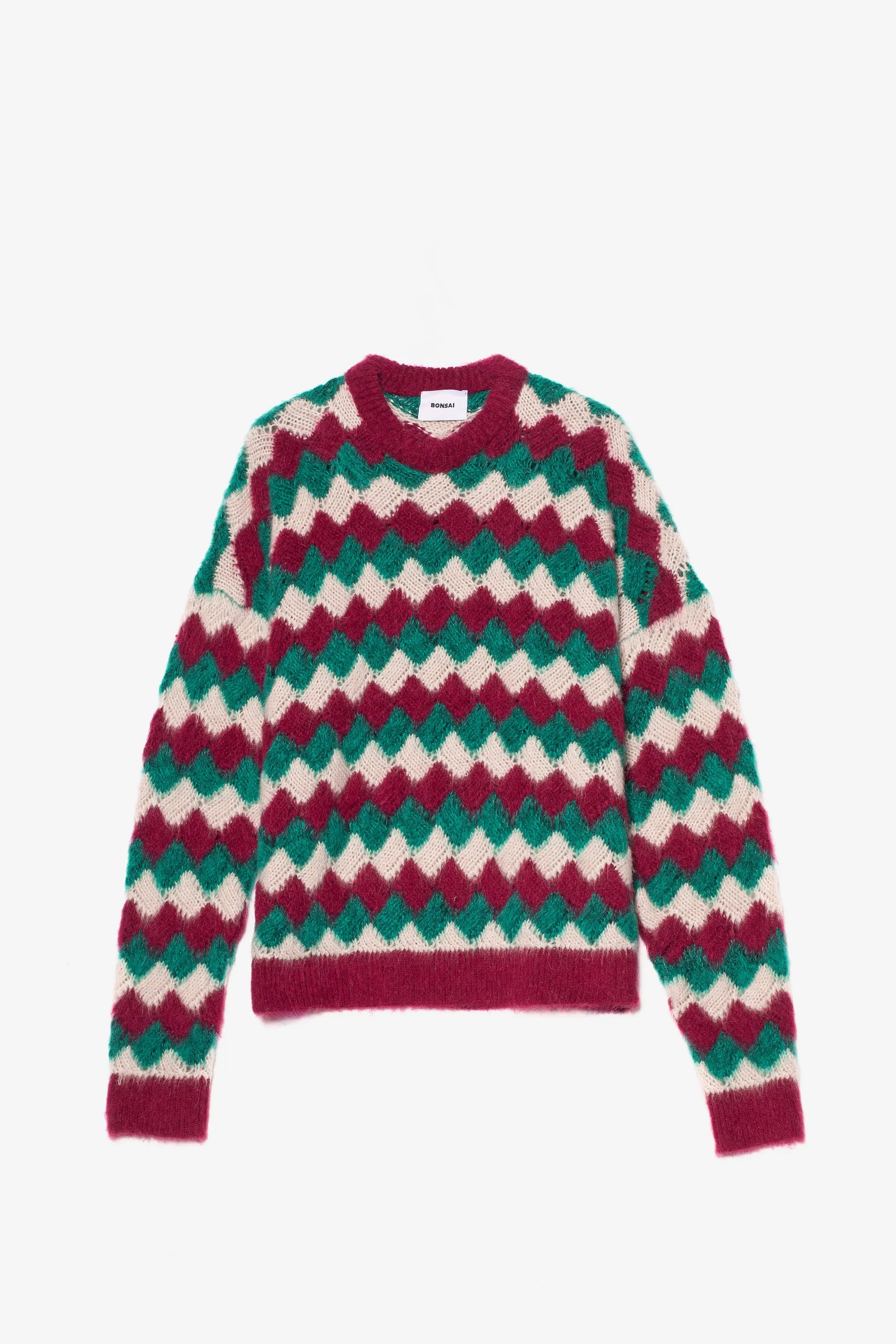 JOY JACQUARD CREWNECK SWEATER sold by Bonsai product image thumbnail 5