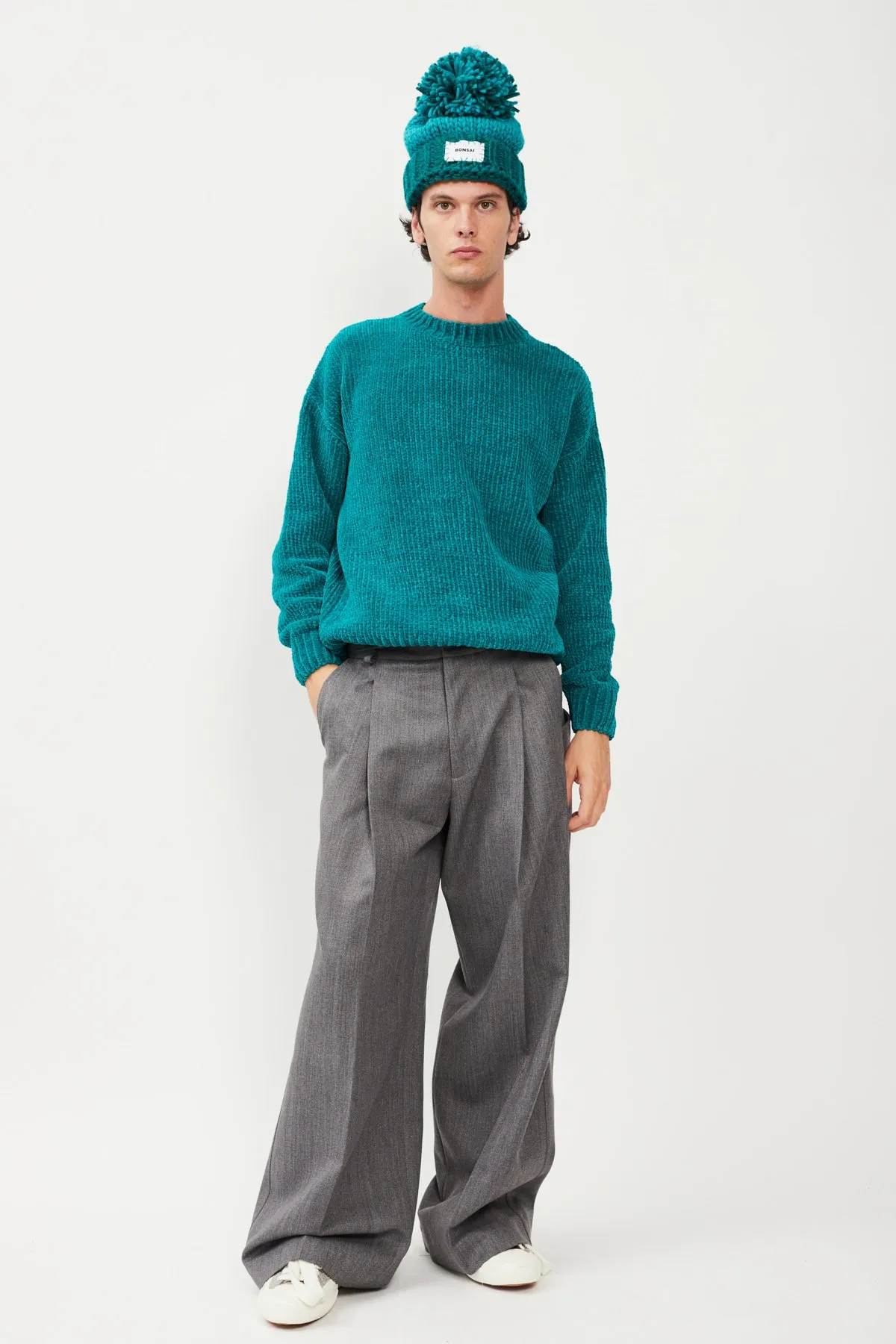 CHENILLE CREWNECK SWEATER sold by Bonsai product image thumbnail 3
