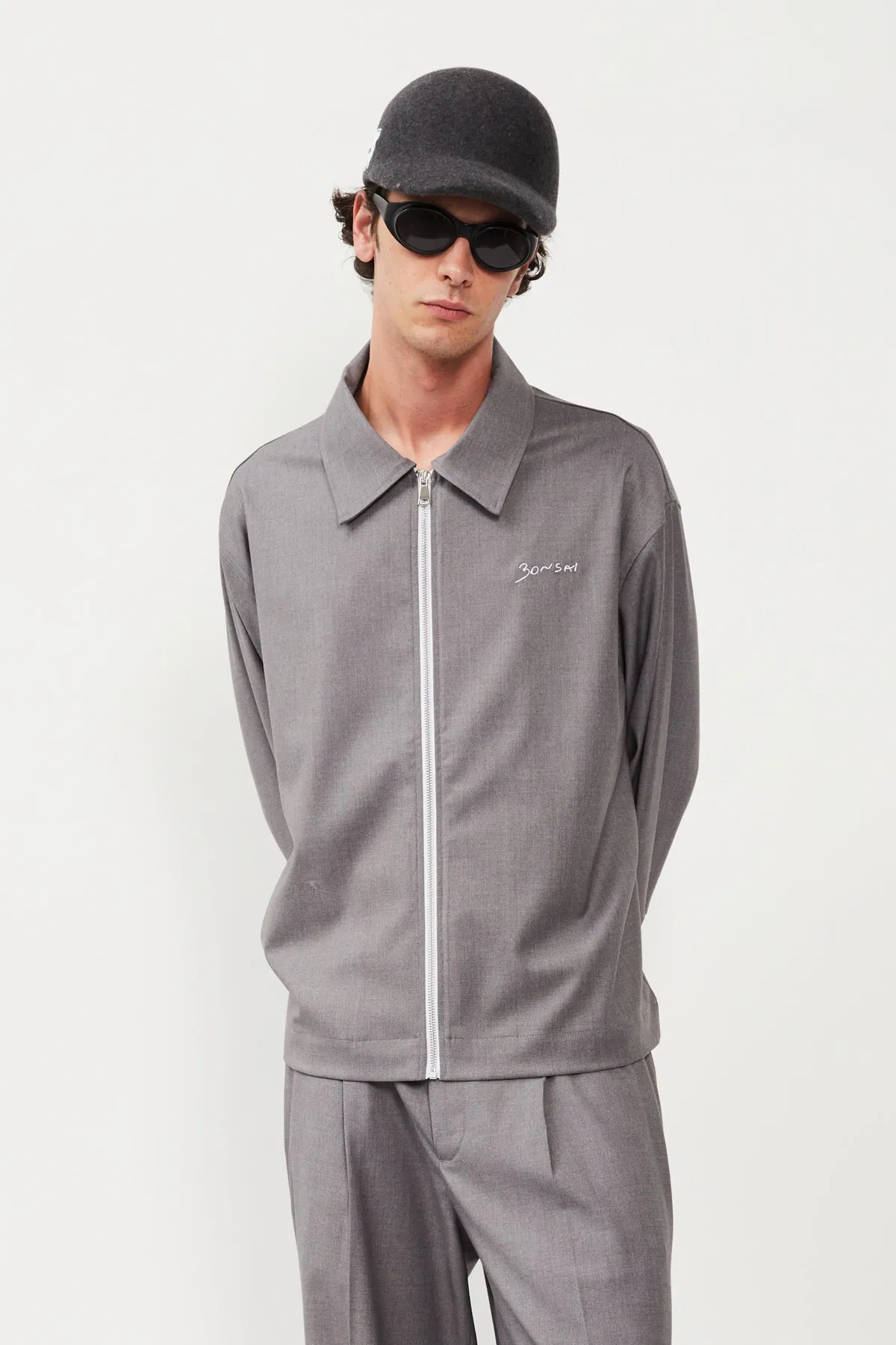 UNIFORM FULL ZIP SHIRT sold by Bonsai product image thumbnail 4
