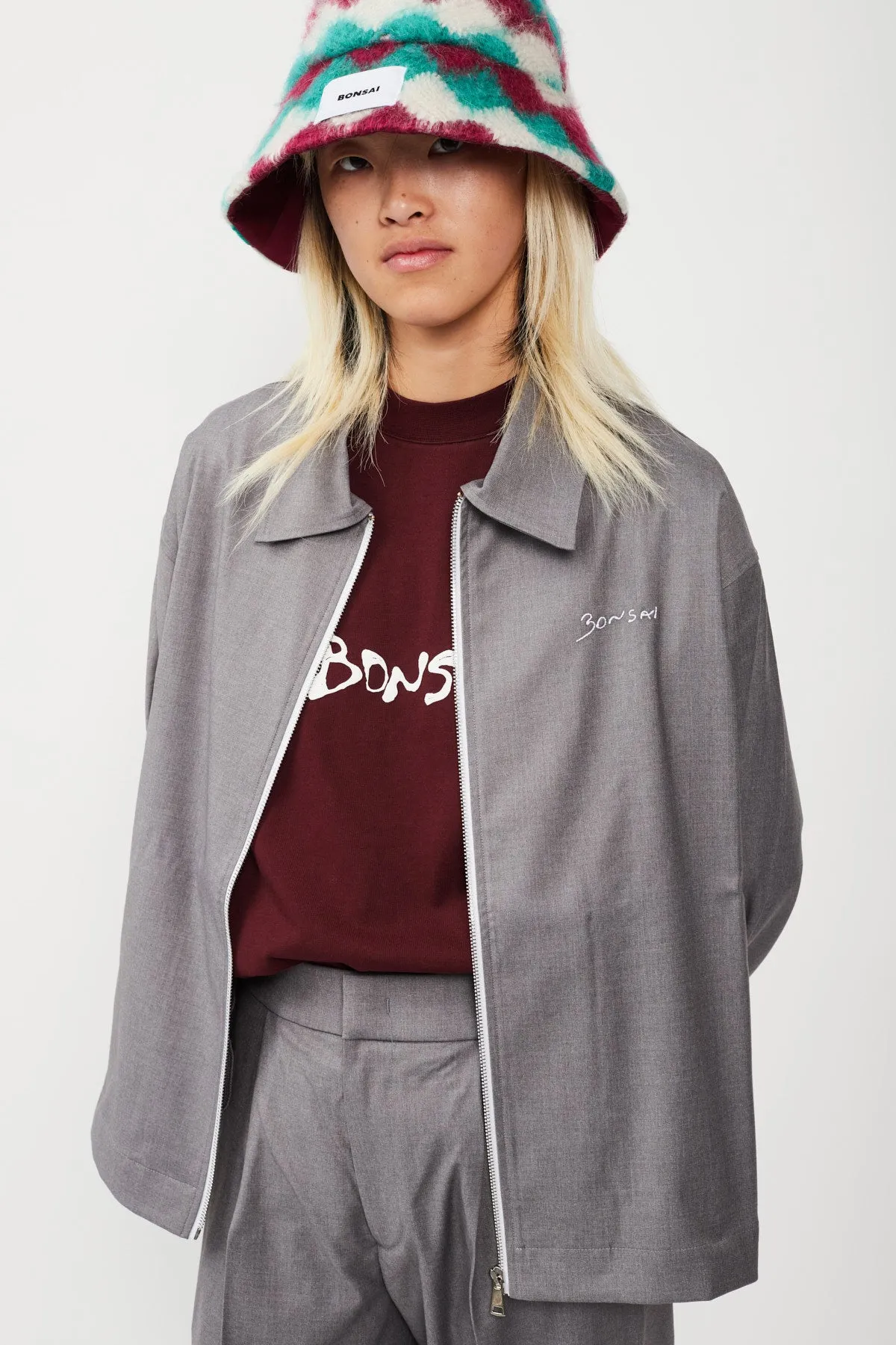 UNIFORM FULL ZIP SHIRT sold by Bonsai product image thumbnail 3