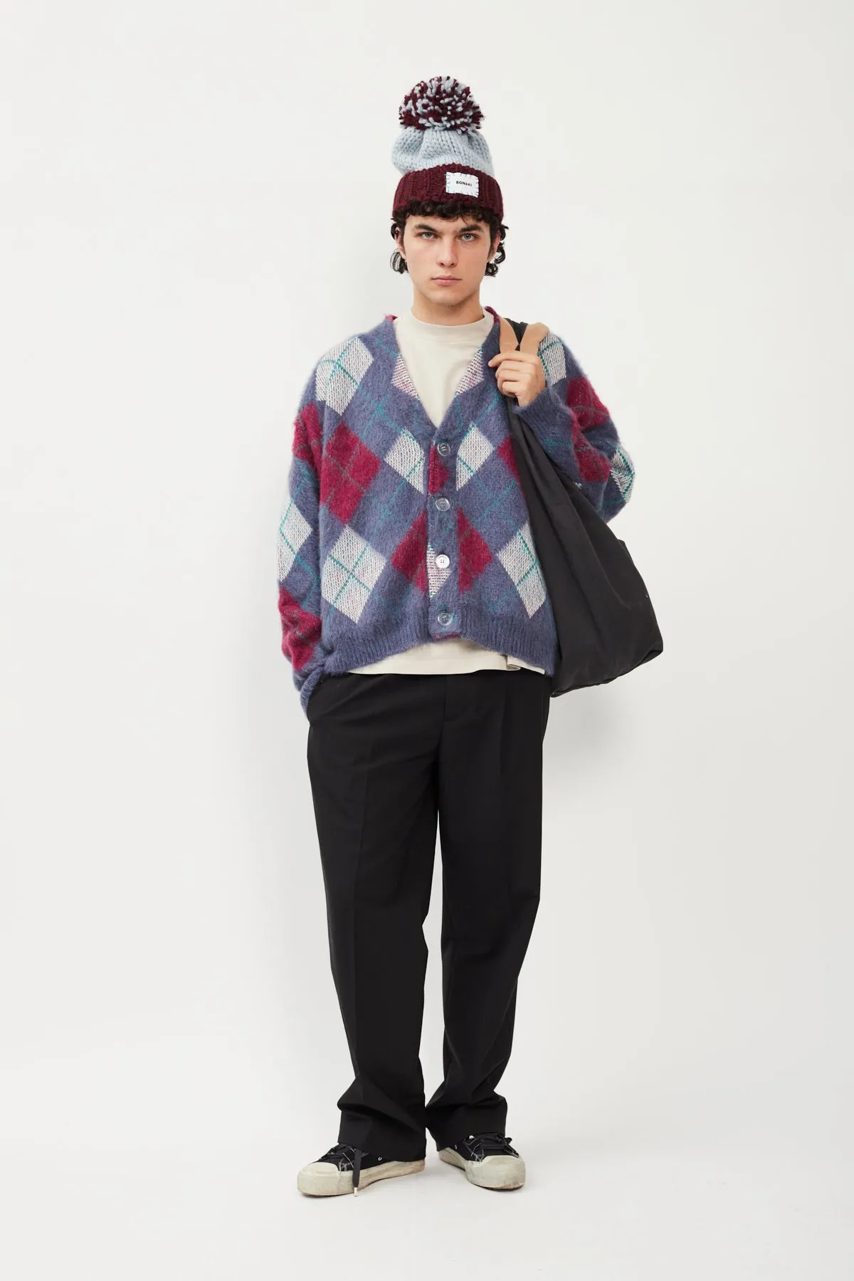 ROMBI MOHAIR CARDIGAN SWEATER sold by Bonsai product image thumbnail 3
