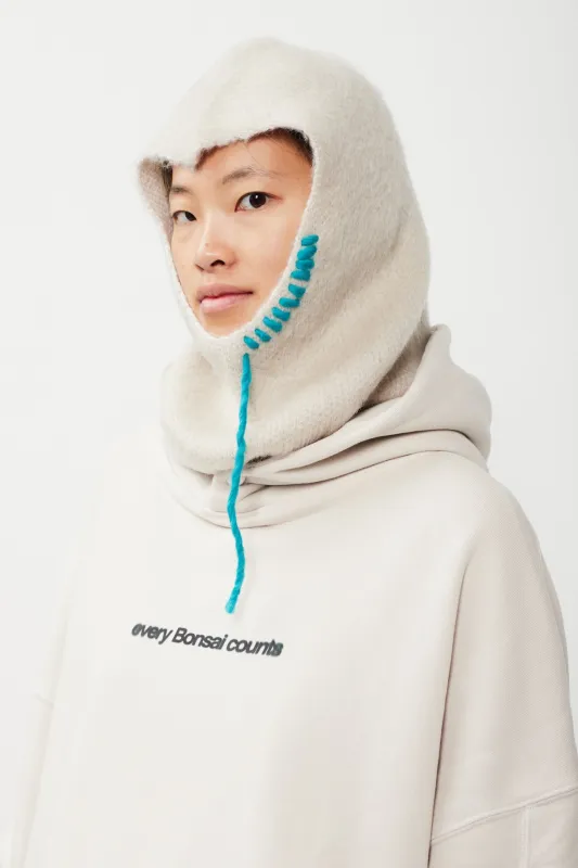 MOHAIR KNIT BALACLAVA sold by Bonsai