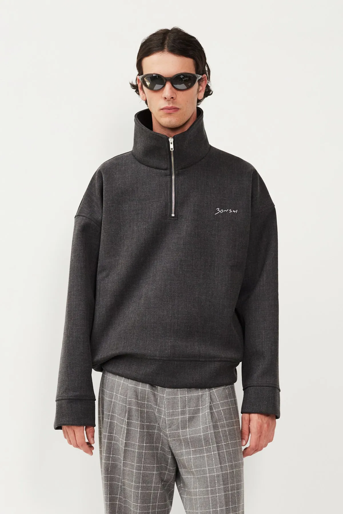 SCUBA HALF ZIP SWEATSHIRT sold by Bonsai product image thumbnail 5