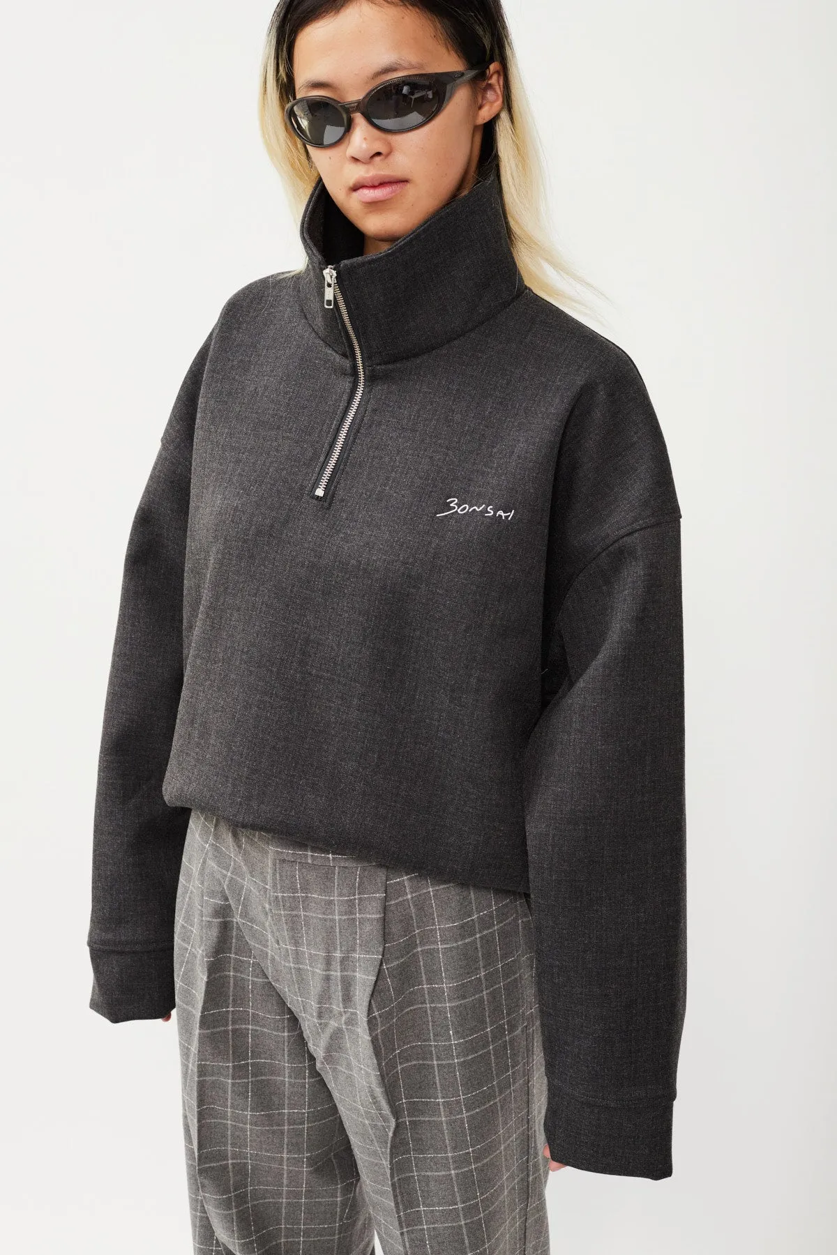 SCUBA HALF ZIP SWEATSHIRT sold by Bonsai product image thumbnail 4