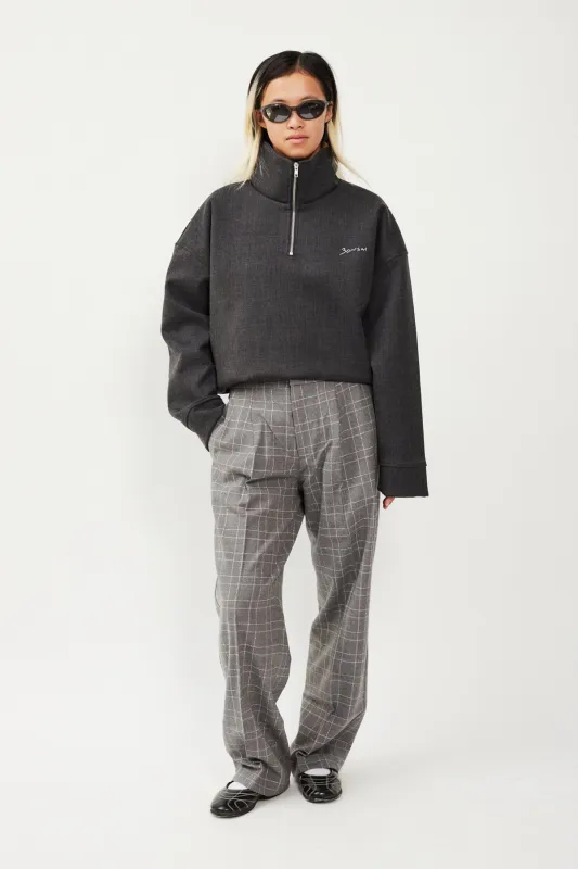SCUBA HALF ZIP SWEATSHIRT made by Bonsai