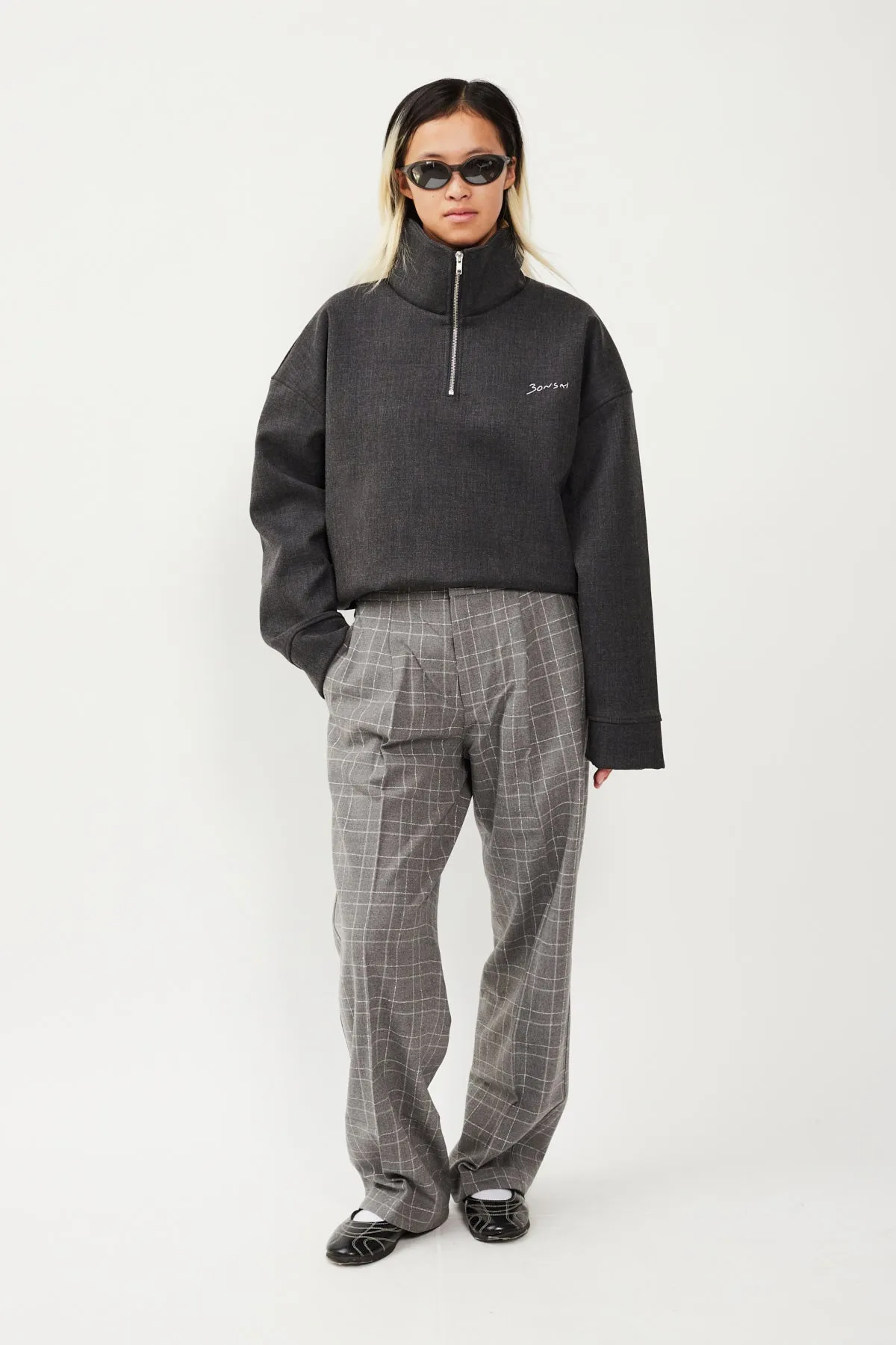 SCUBA HALF ZIP SWEATSHIRT sold by Bonsai