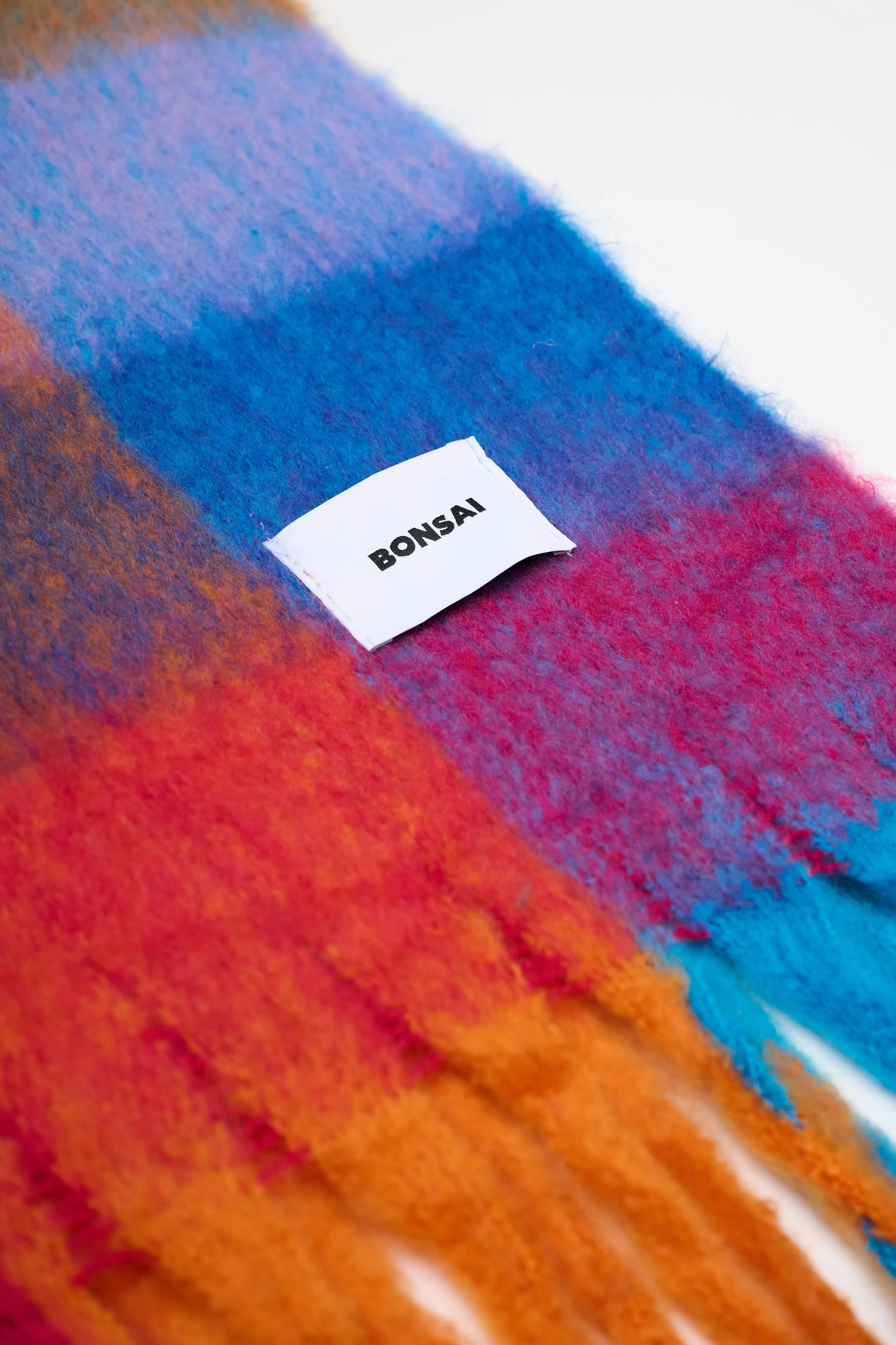 CHECK KNIT SCARF sold by Bonsai product image thumbnail 3