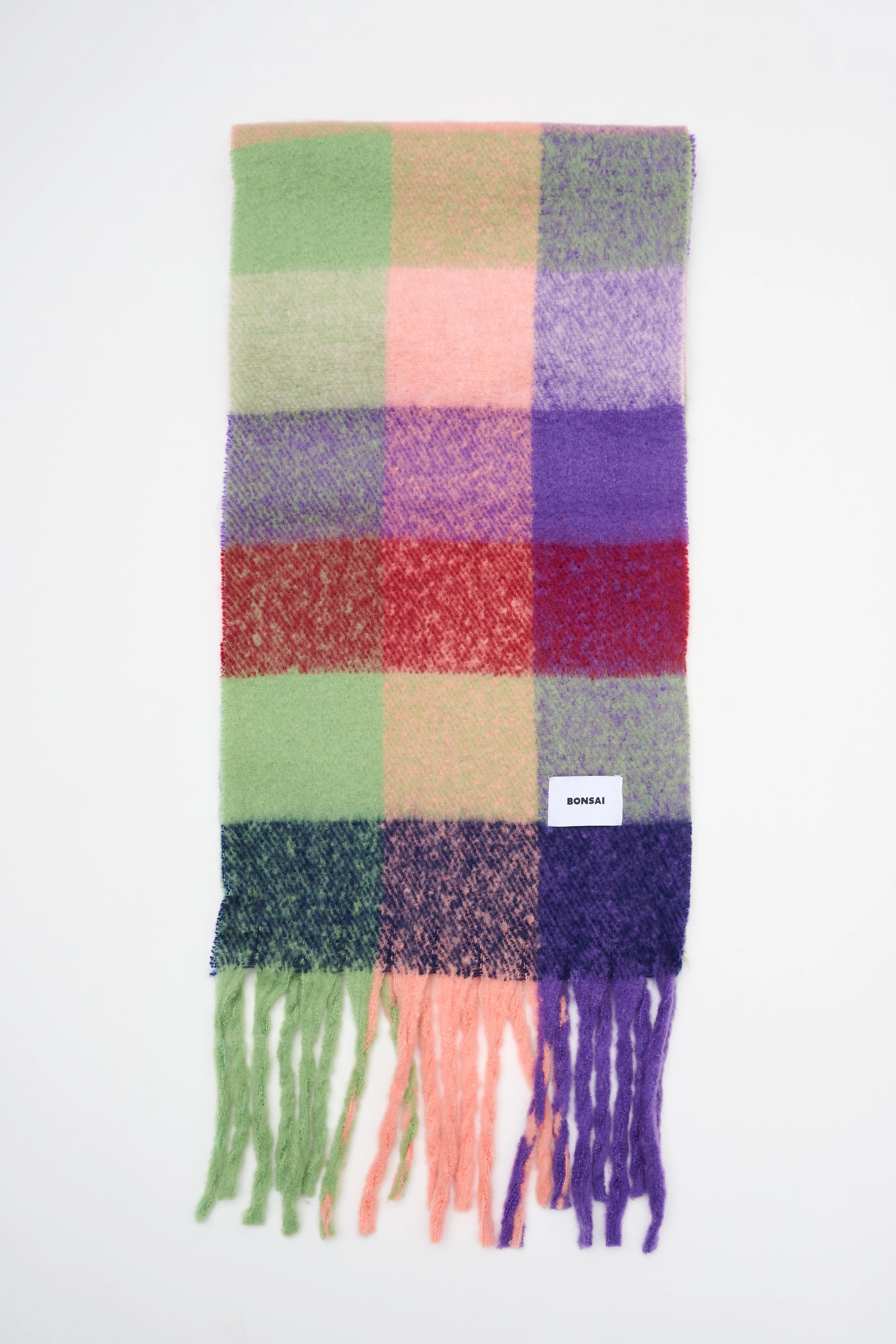CHECK KNIT SCARF sold by Bonsai product image thumbnail 5