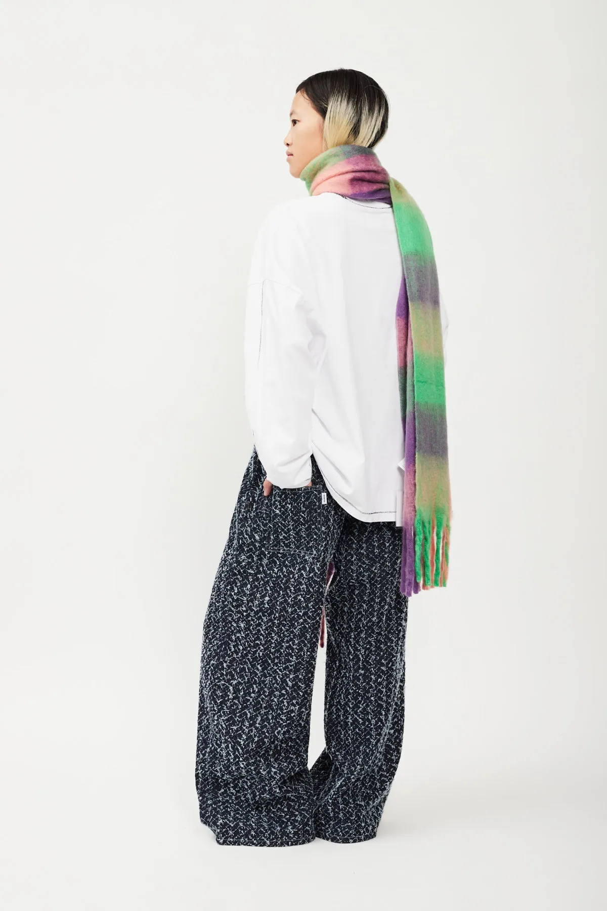 CHECK KNIT SCARF sold by Bonsai product image thumbnail 2