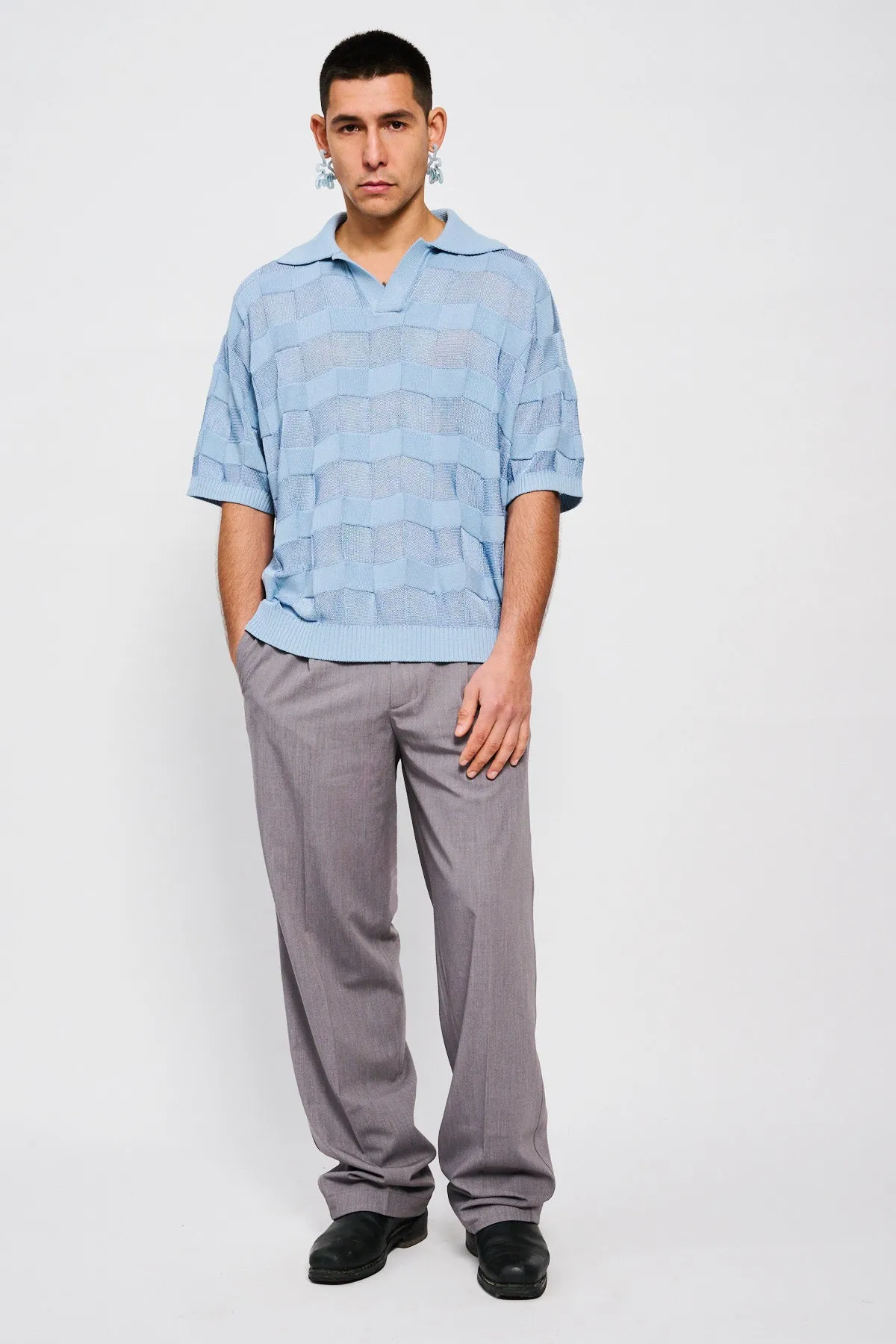 STRIPES KNIT POLO sold by Bonsai product image thumbnail 3