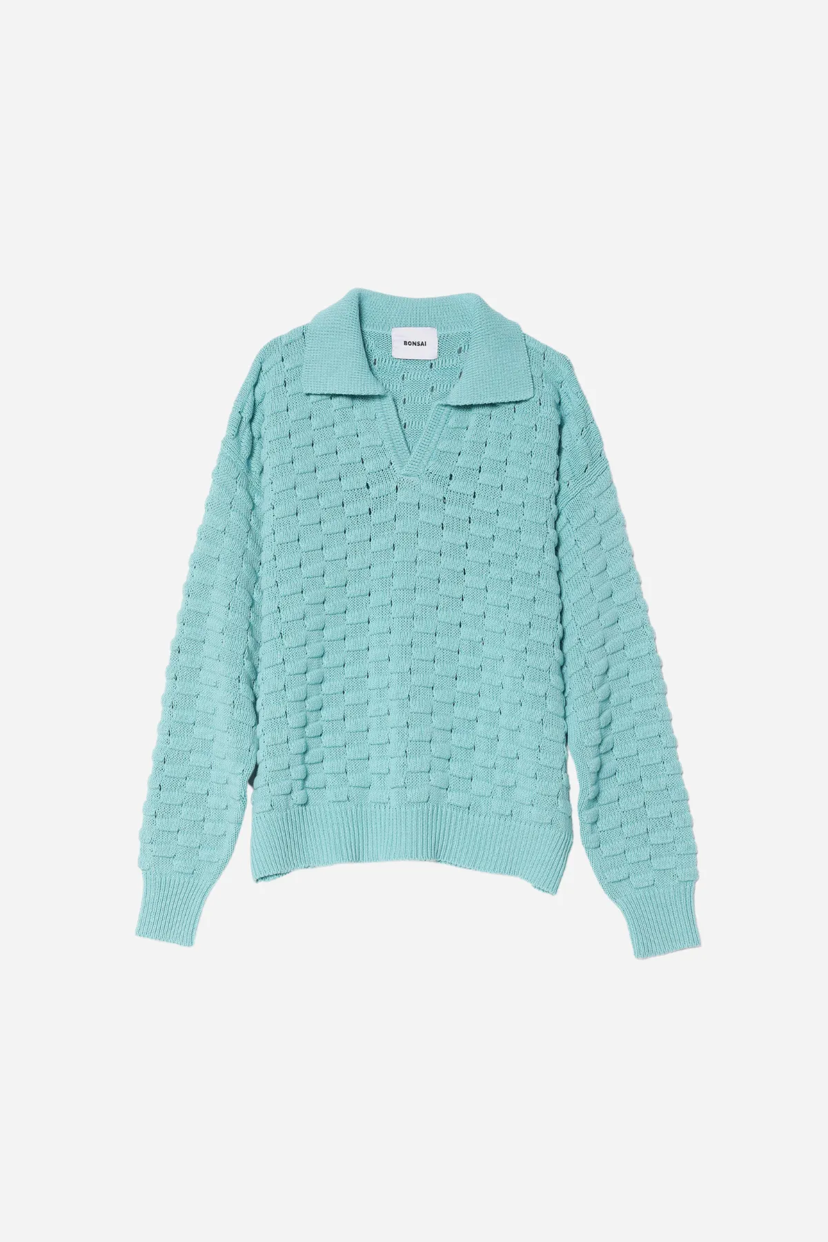 BUBBLE KNIT POLO sold by Bonsai