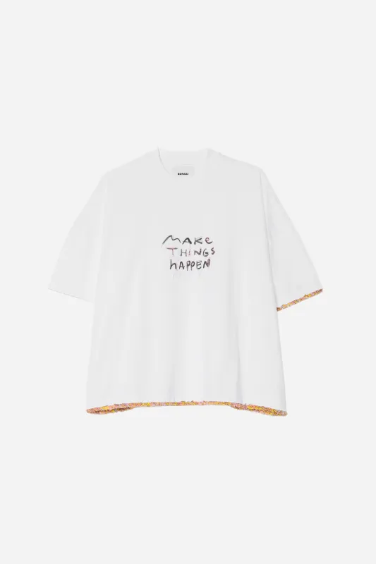 MAKE THING HAPPEN T-SHIRT sold by Bonsai