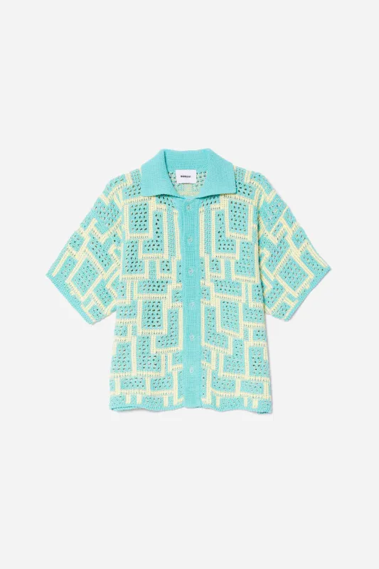 PUNZONATO KNIT SHIRT sold by Bonsai