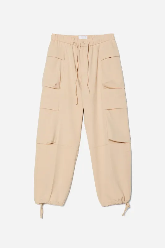 WOOL DOUBLE CARGO PANT sold by Bonsai