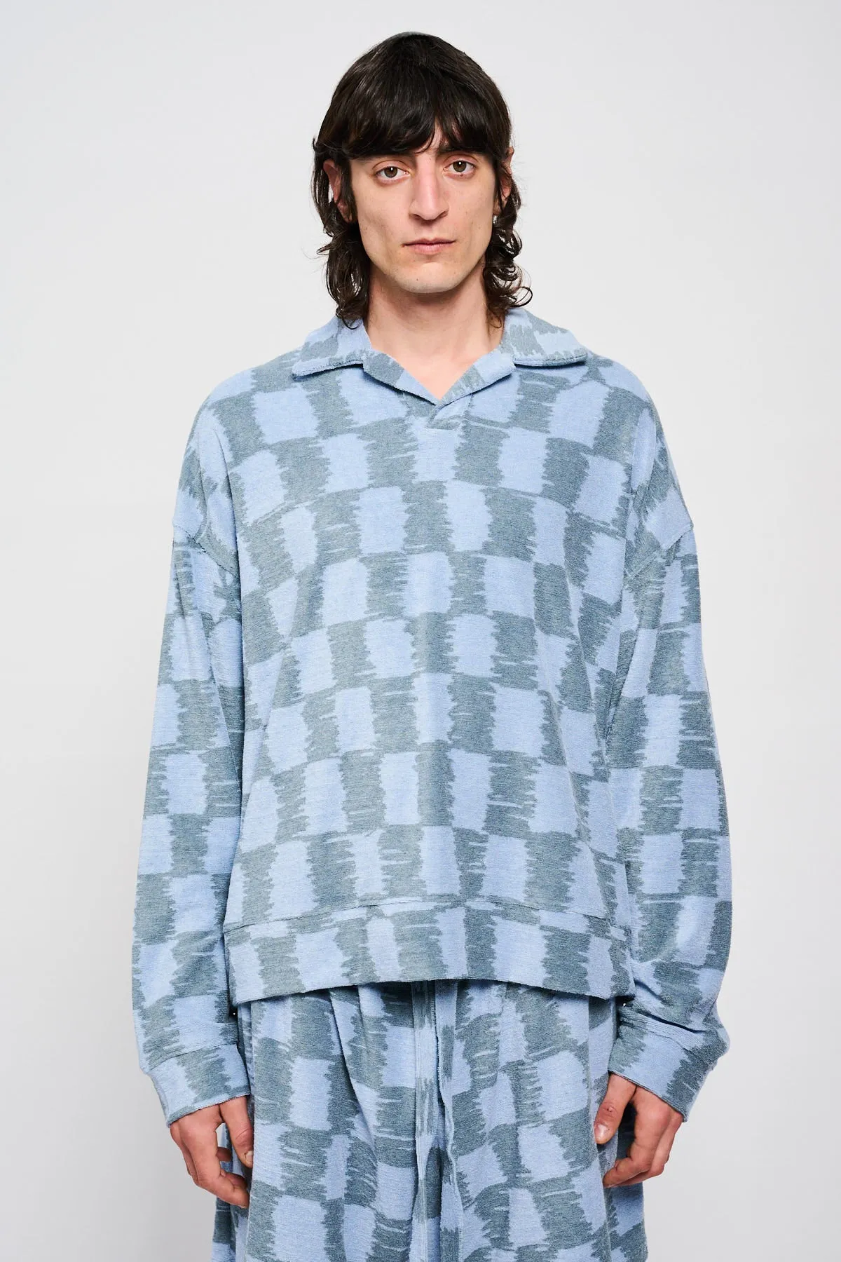 TERRY POLO SWEATSHIRT sold by Bonsai product image thumbnail 2