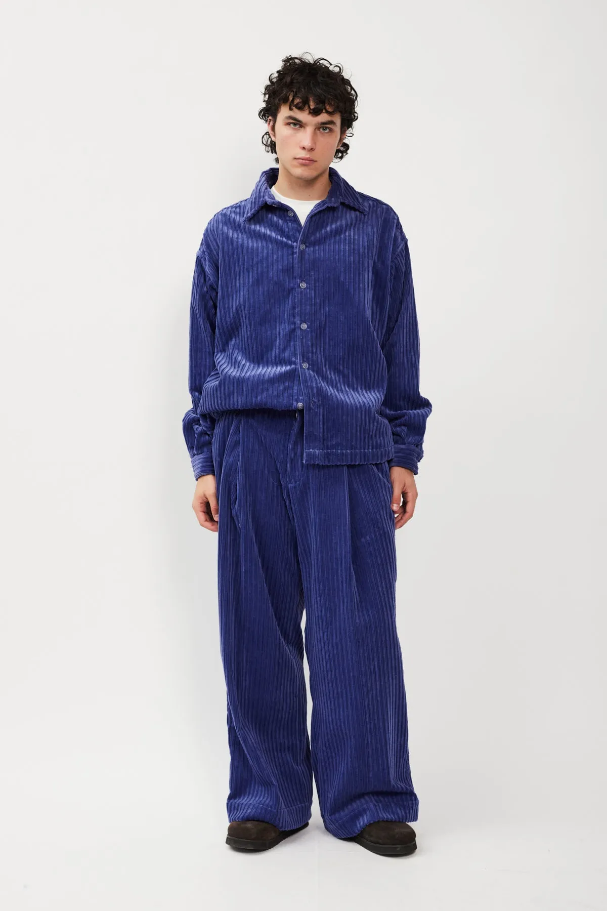 UPCYCLE SUPER LOOSE VELVET PANT sold by Bonsai product image thumbnail 4