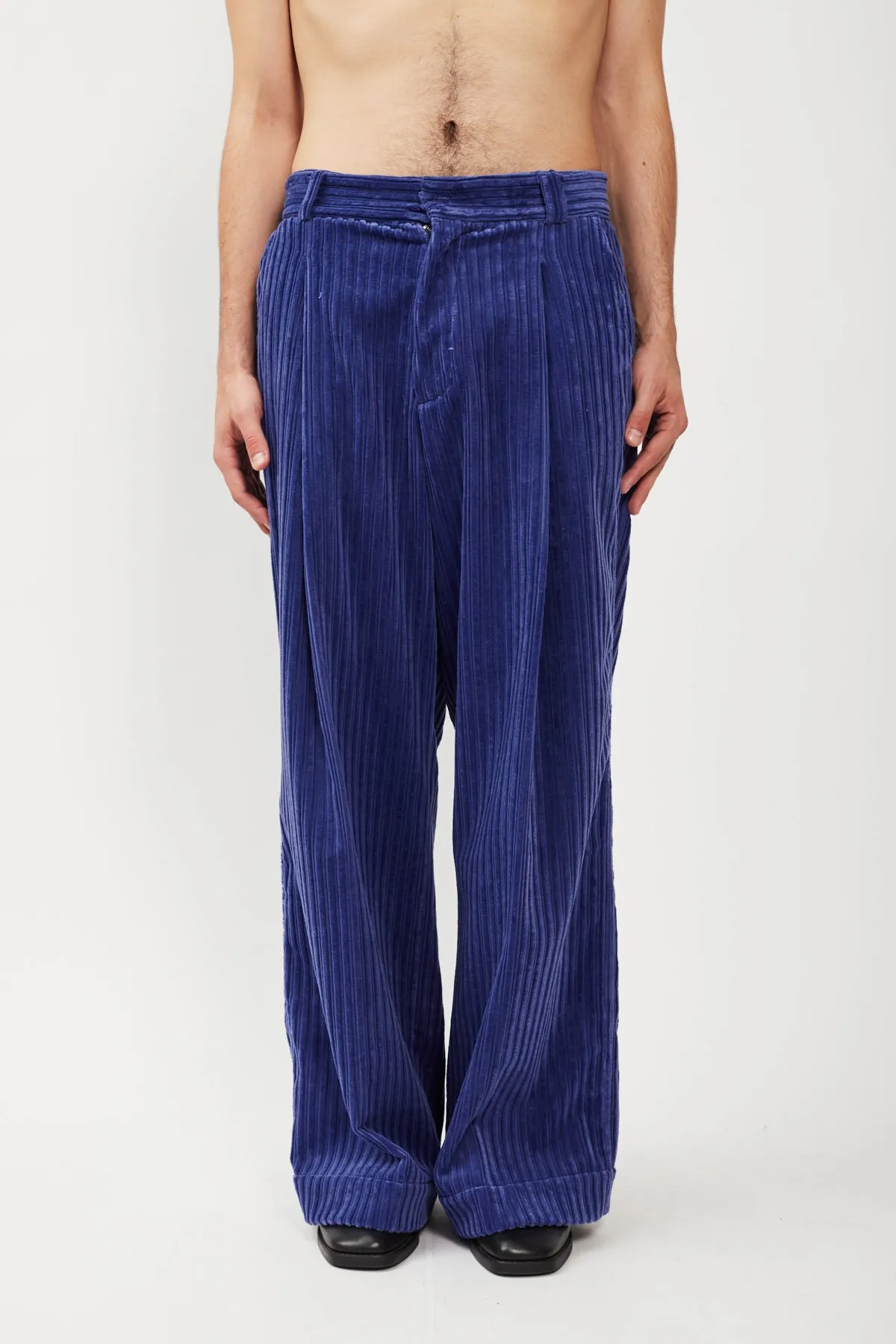 UPCYCLE SUPER LOOSE VELVET PANT sold by Bonsai product image thumbnail 5