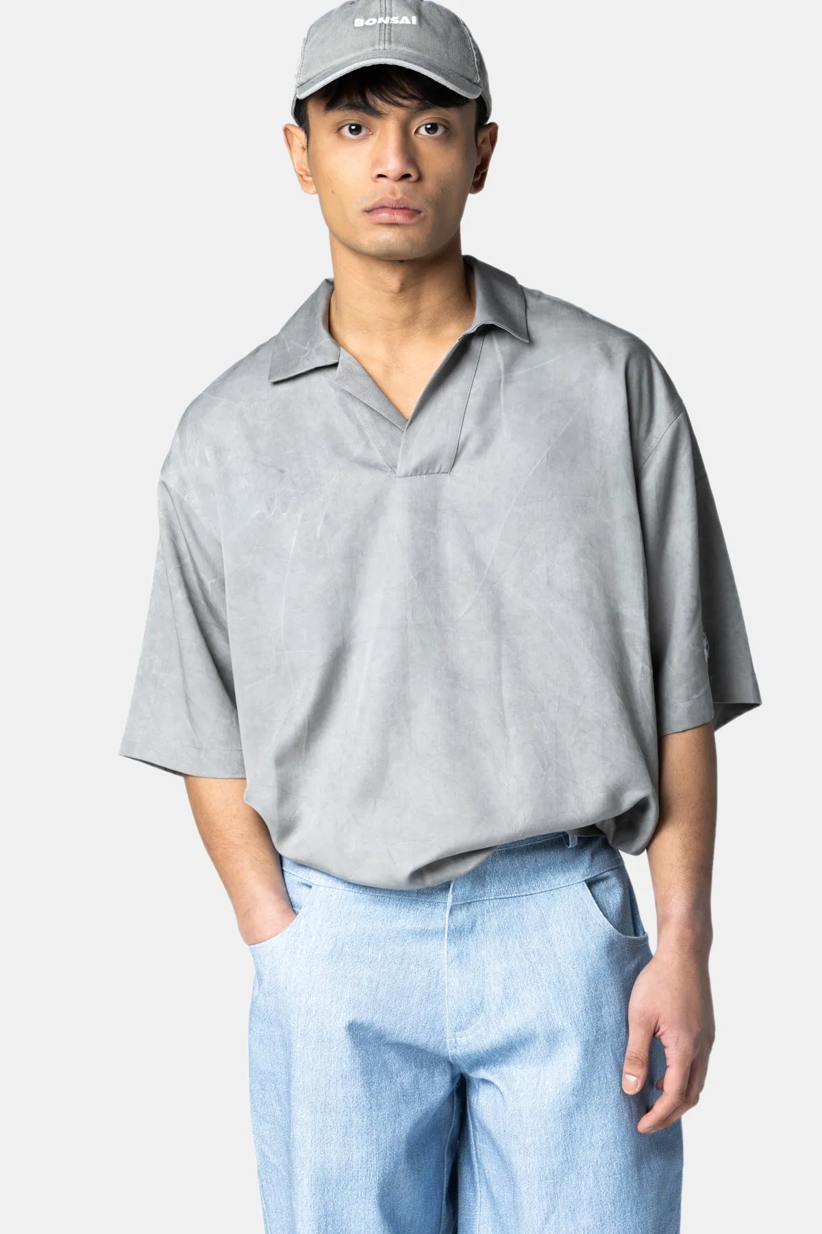 COLD DYE POLO SHIRT sold by Bonsai product image thumbnail 5