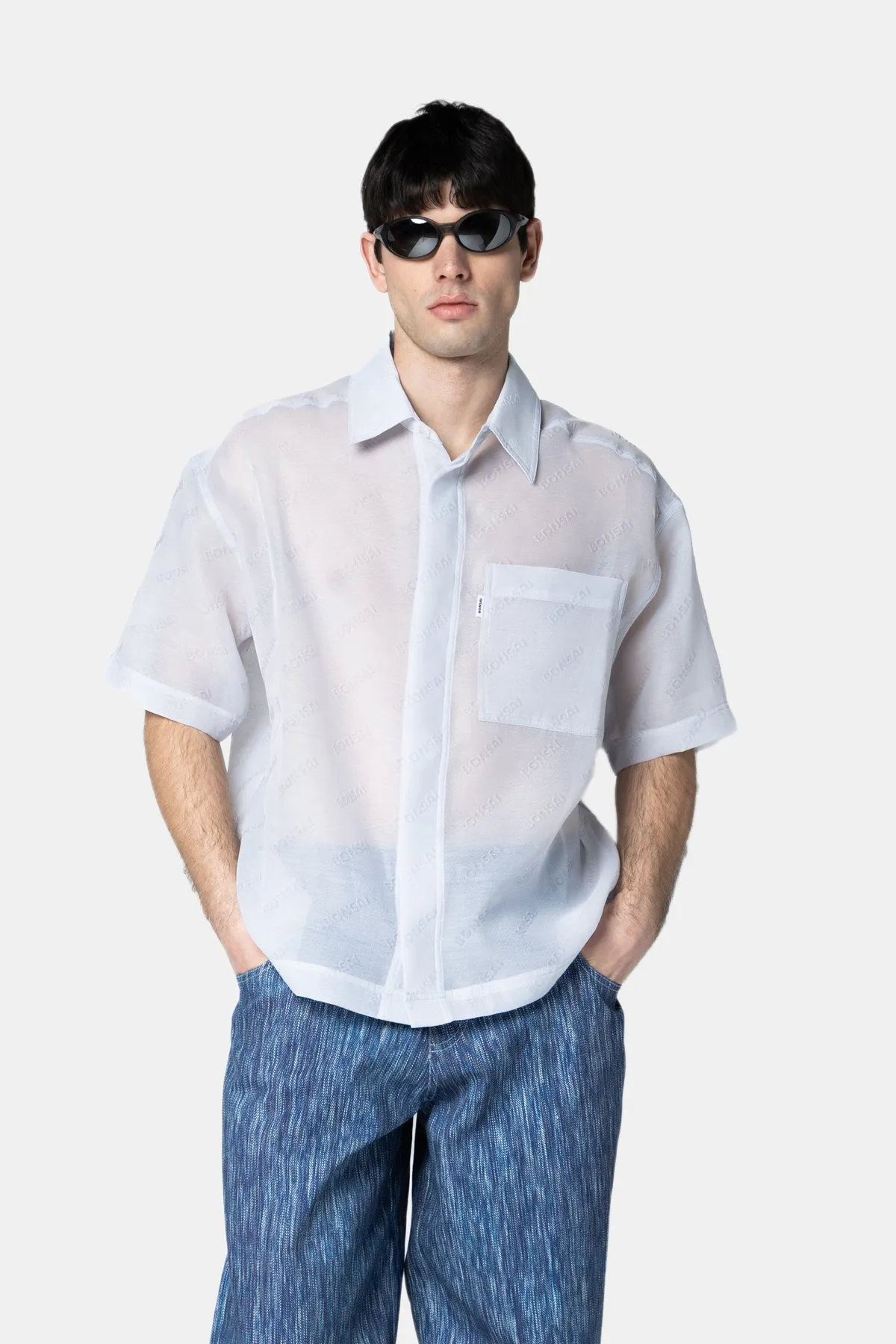 BRANDING BUTTON DOWN SHIRT sold by Bonsai