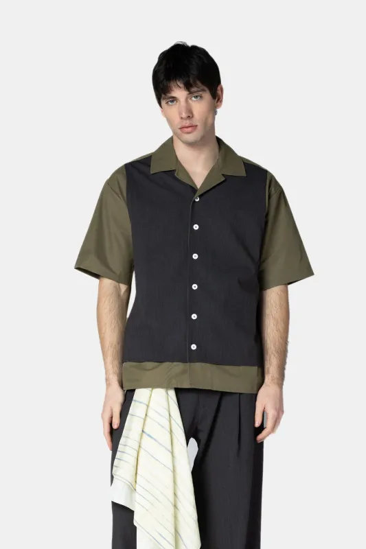 DOUBLE LAYER BOWLING SHIRT made by Bonsai