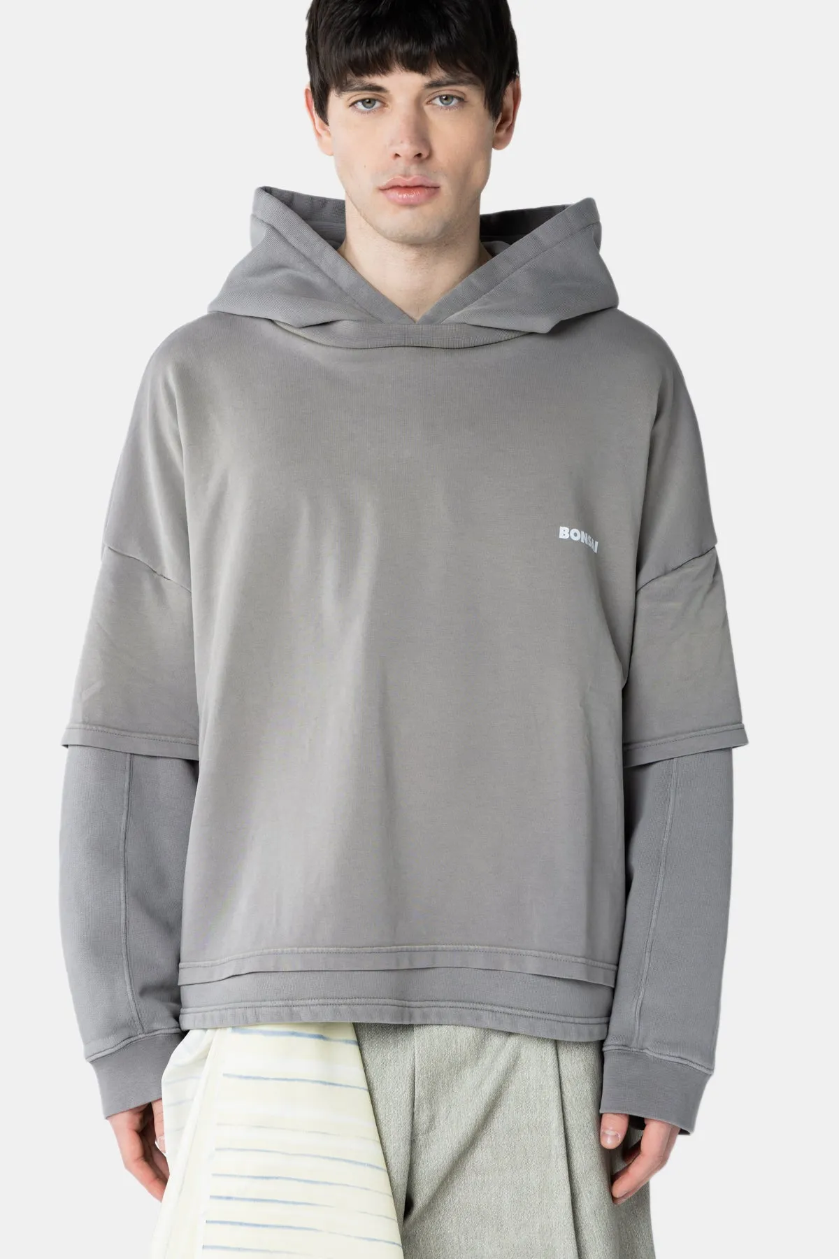 DOUBLE LAYER SPRAY HOODIE sold by Bonsai product image thumbnail 2
