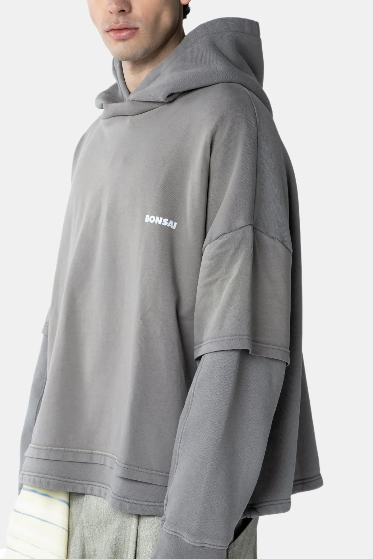 DOUBLE LAYER SPRAY HOODIE sold by Bonsai product image thumbnail 5