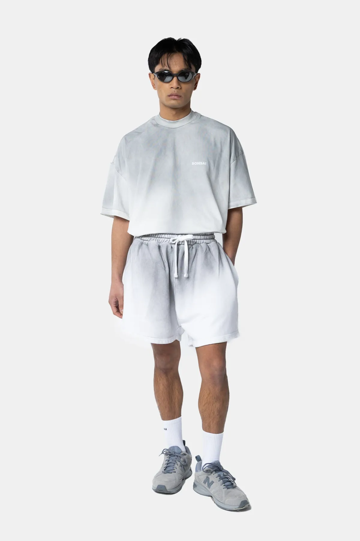 SPRAY DYED SWEAT SHORTS sold by Bonsai product image thumbnail 2