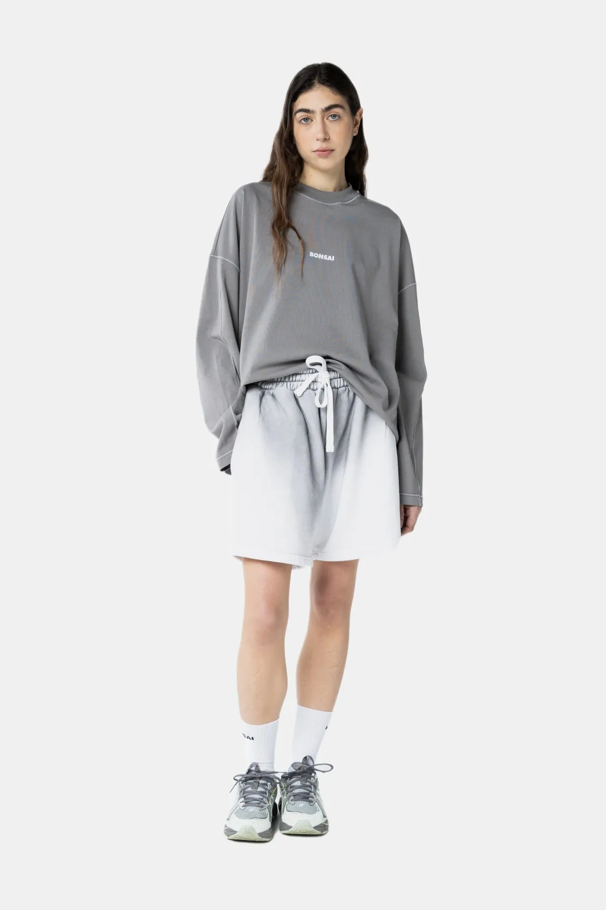 SPRAY DYED SWEAT SHORTS sold by Bonsai