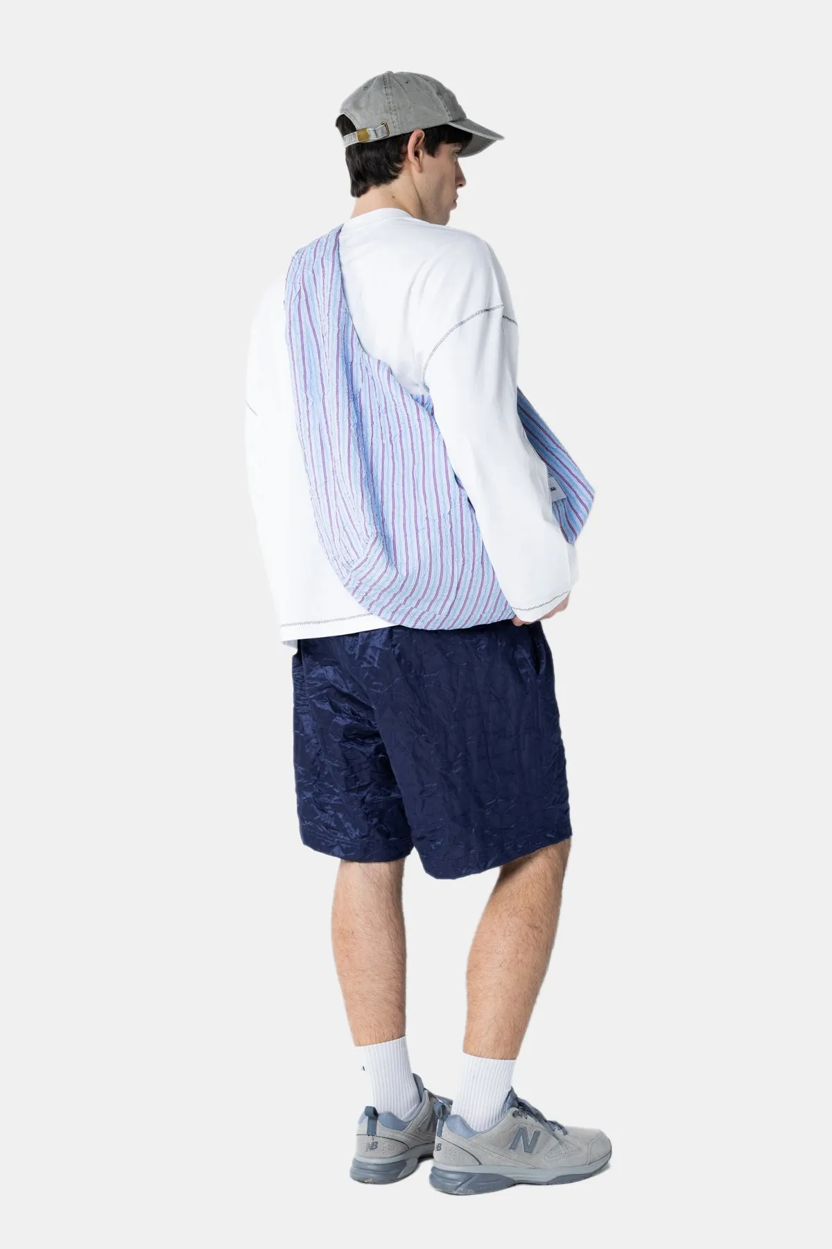 WRINKLED RELAXED-FIT SHORTS sold by Bonsai product image thumbnail 2