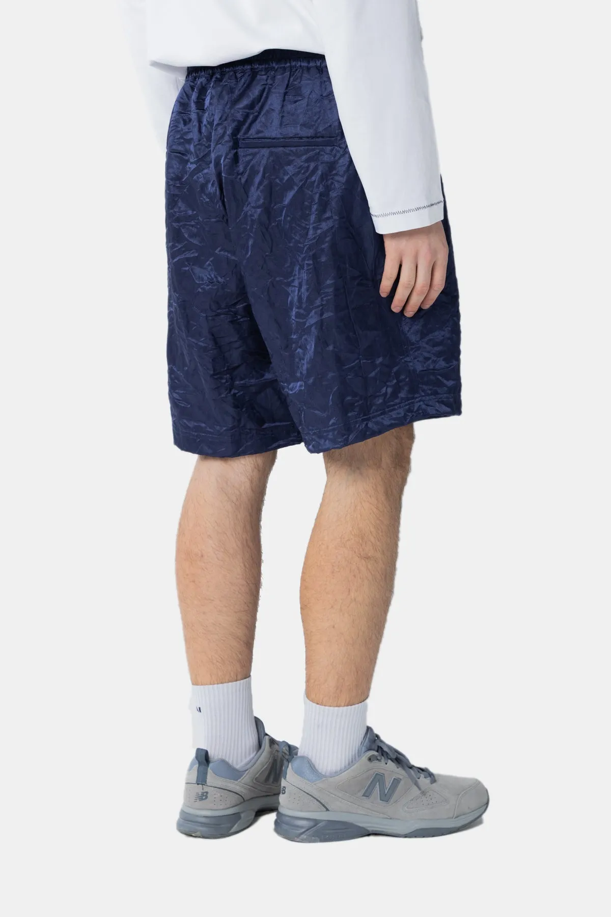 WRINKLED RELAXED-FIT SHORTS sold by Bonsai product image thumbnail 4