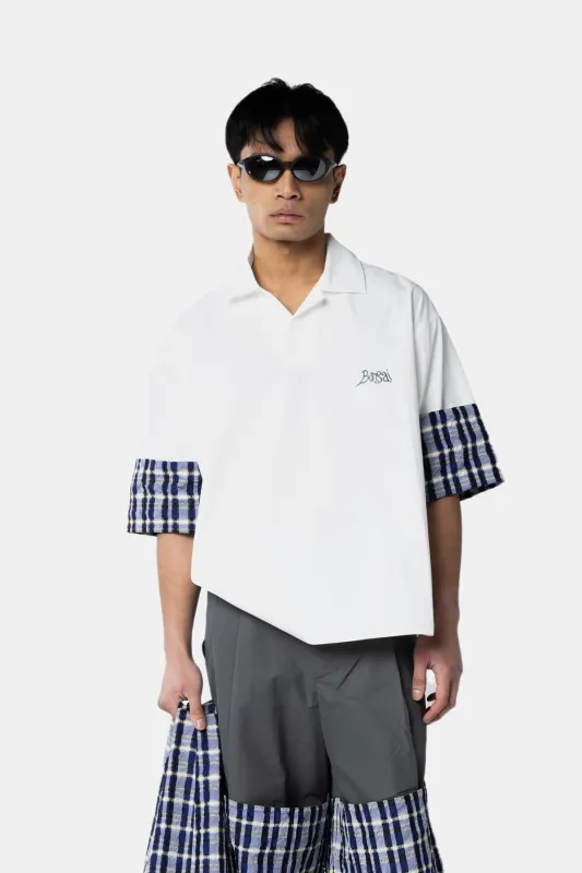 FOLDED SLEEVE POLO SHIRT made by Bonsai